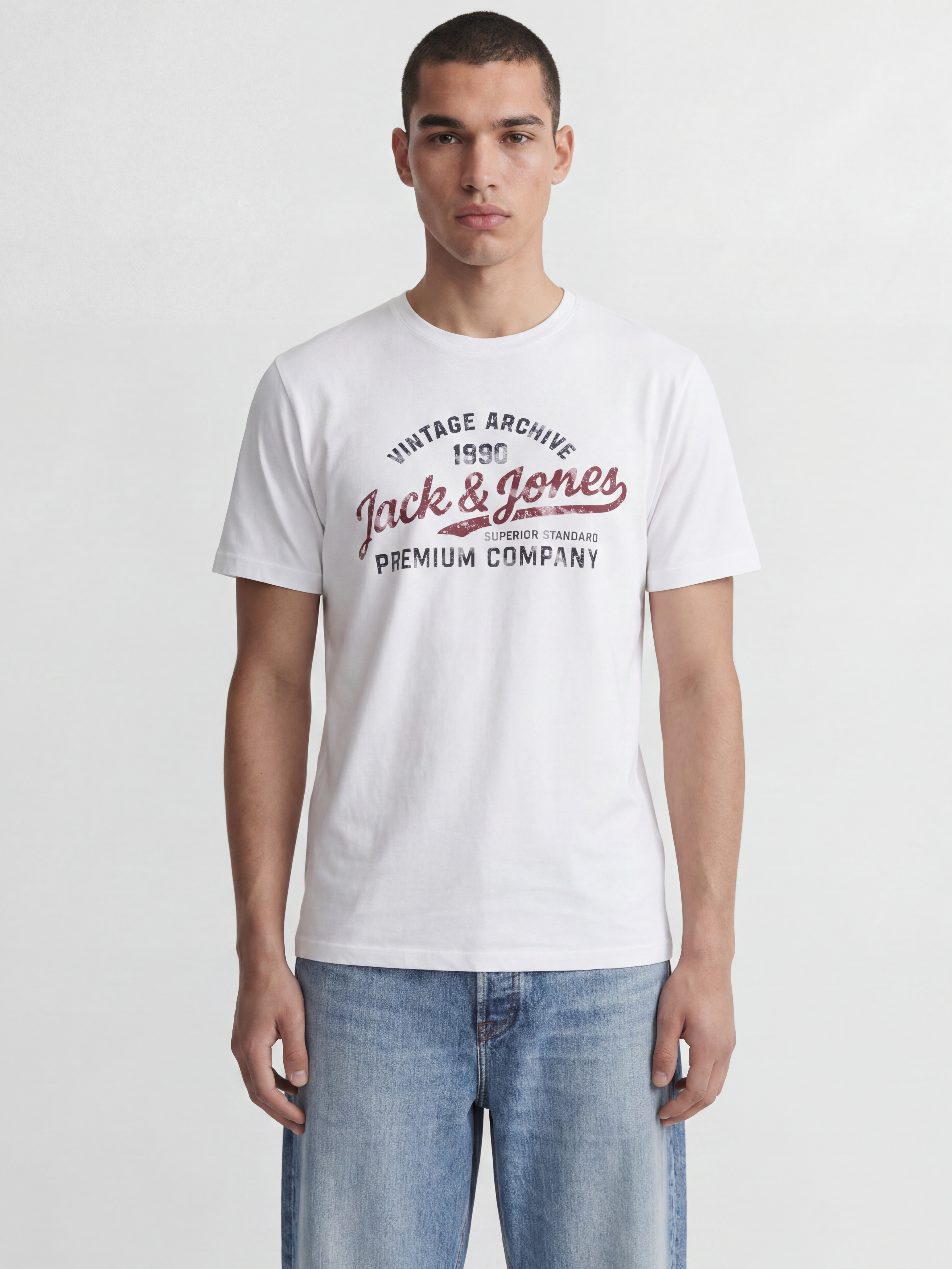 Jack & Jones T-Shirt "JPRBLUMATEO SS TEE SMU 3PK MP" Packung, 3 Baumwolle, normal geschnitten