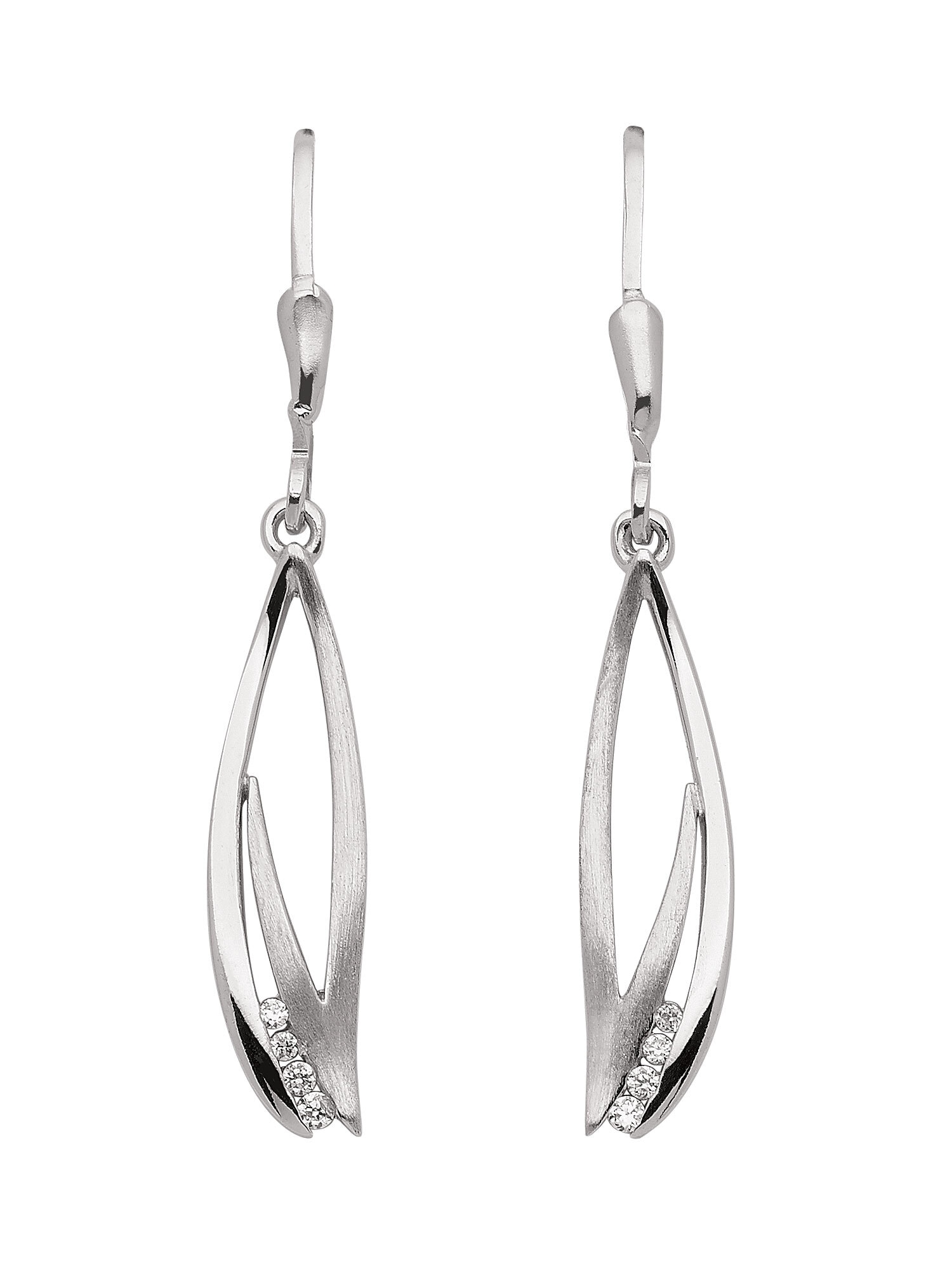 Adelia´s »925 BAUR Silberschmuck Zirkonia | mit Paar Silber Ohrhänger«, für Ohrhänger Damen bestellen online Ohrringe