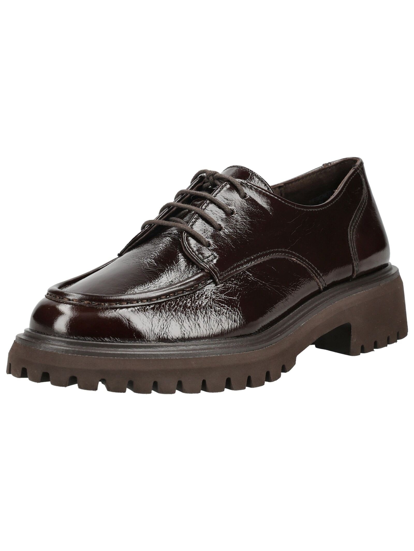 Paul Green Schnürschuh "Paul Green Halbschuhe Glattleder"