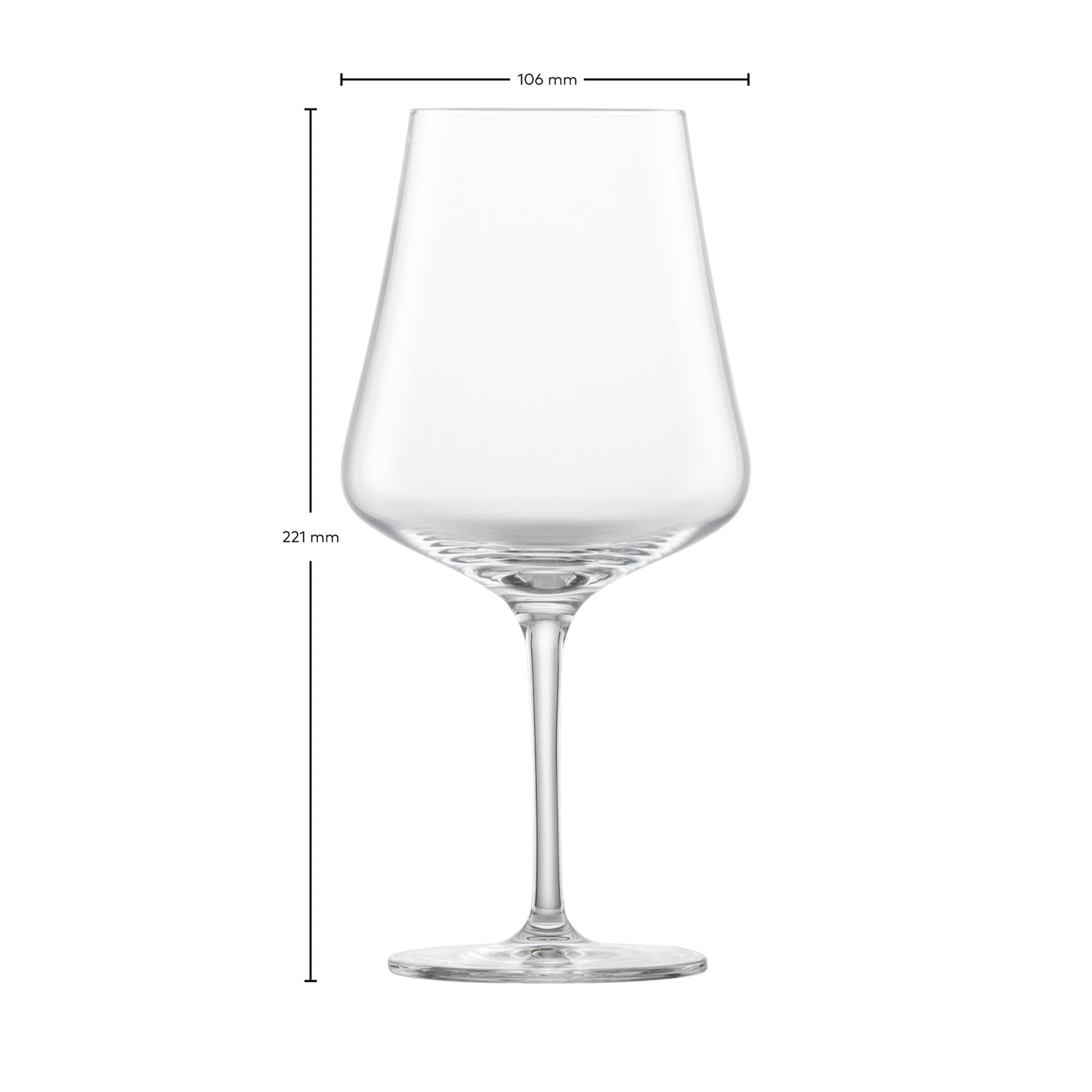 Zwiesel Glas Rotweinglas »Burgunder Rotweingläser Bouquet 657 ml 2er Set transparent«
