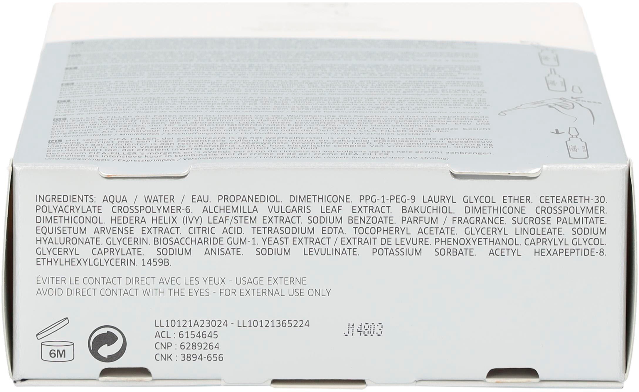 LIERAC Anti-Falten-Serum »Cica-Filler«