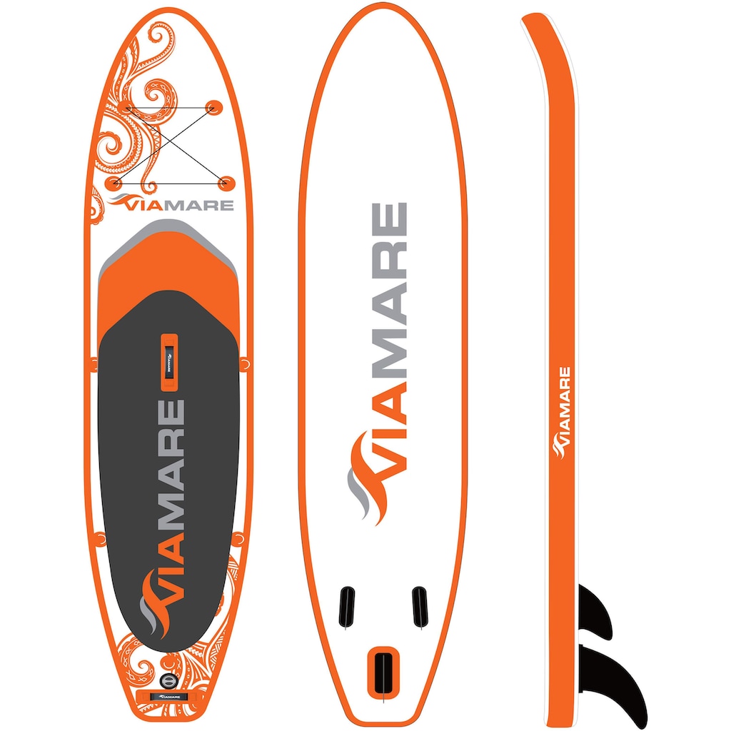 VIAMARE Inflatable SUP-Board »SUP Set VIAMARE 330 S Octopus orange«