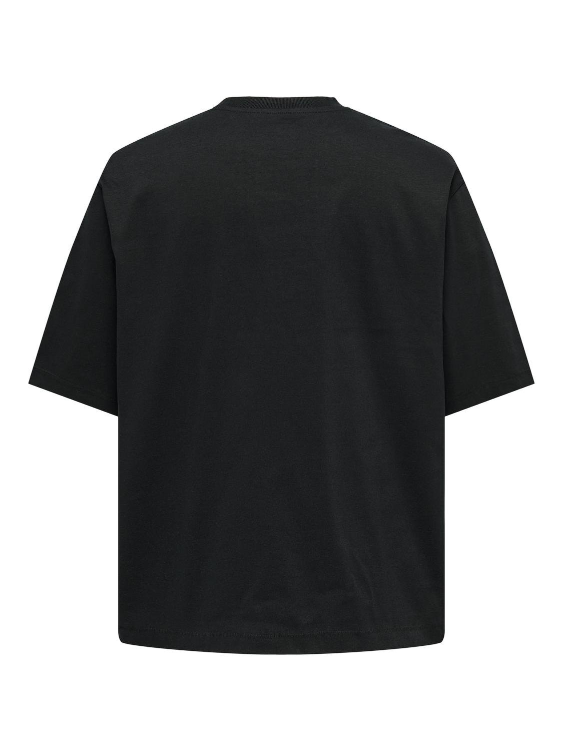ONLY & SONS Rundhalsshirt »ONSMILLENIUM OVZ SS TEE NOOS«
