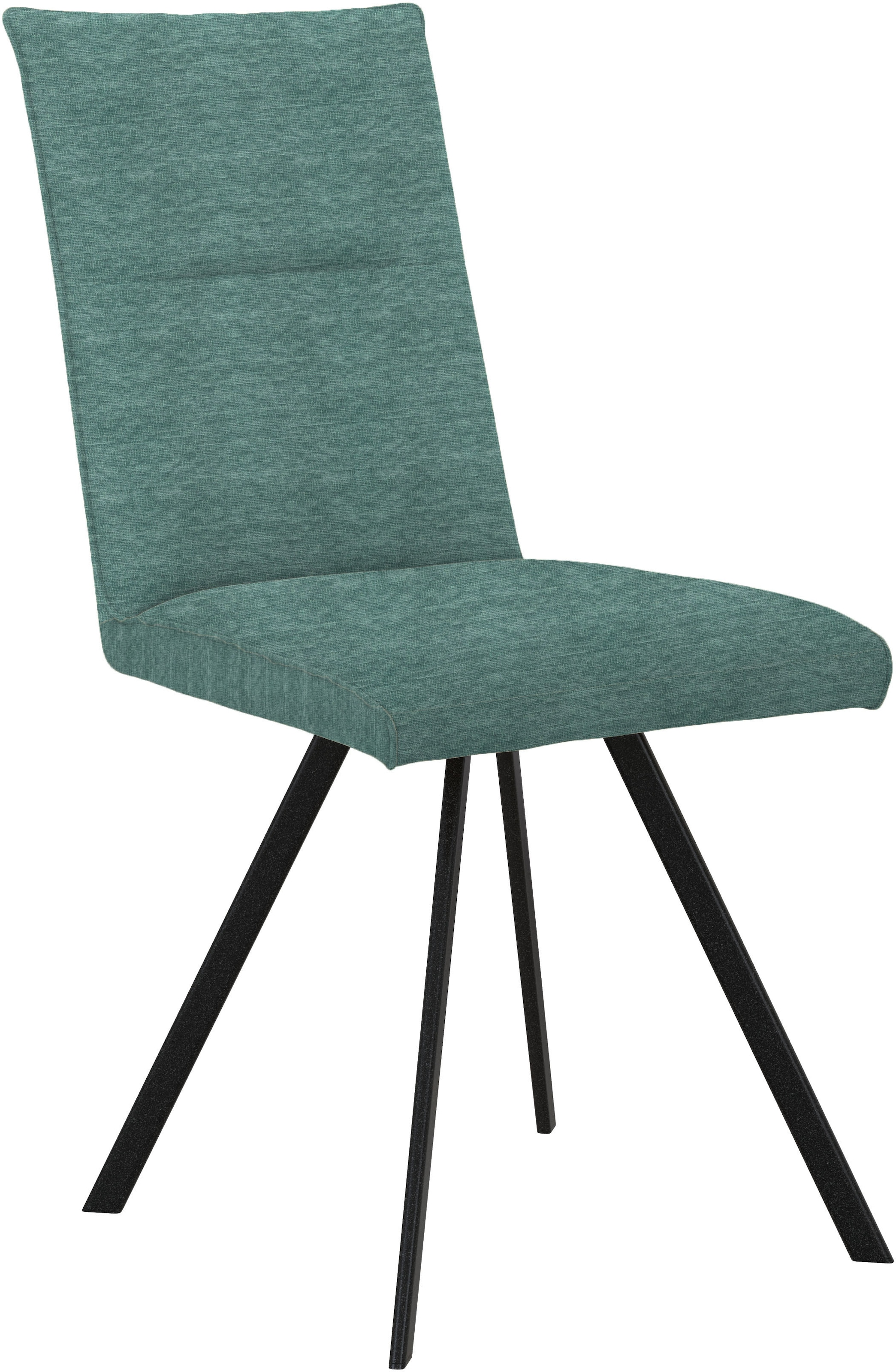 Home affaire 4-Fußstuhl »Sava«, (Set), 2 St., Chenille, Metallgestell