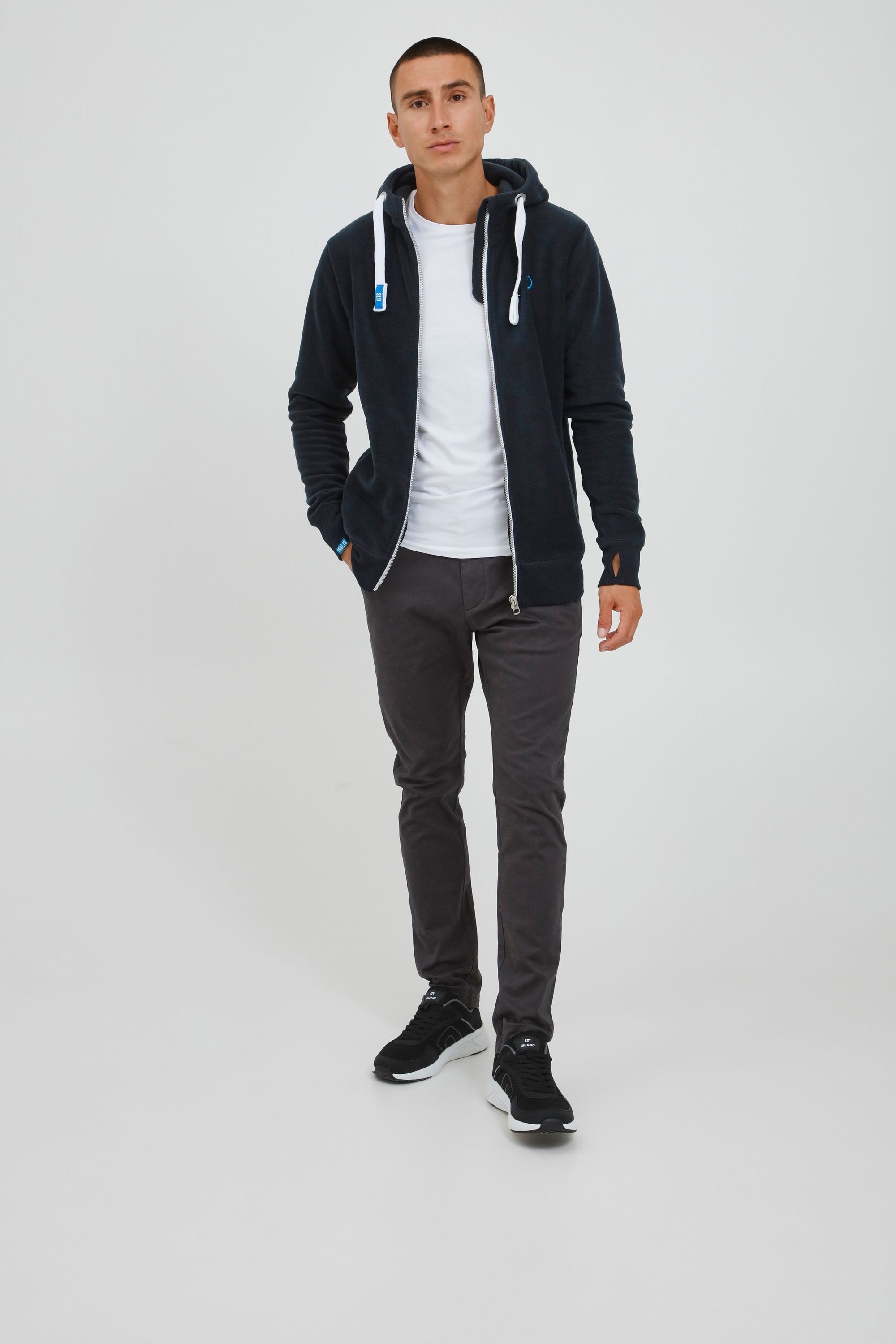 !Solid Fleecejacke »Fleecejacke SDLo«, mit Kapuze