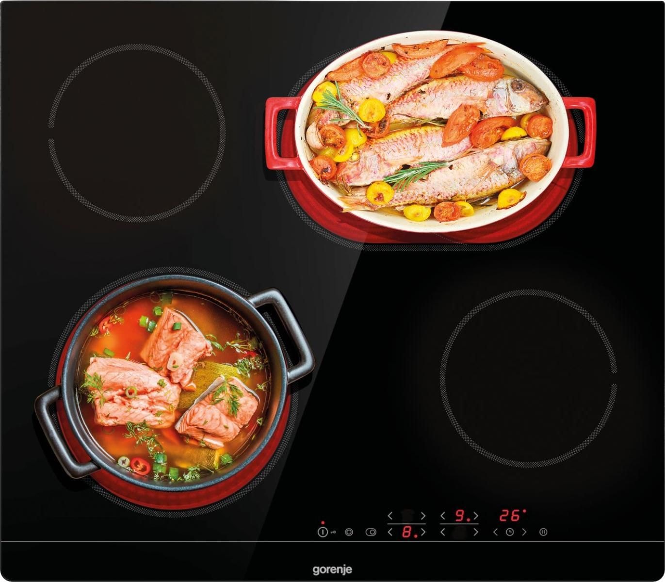 GORENJE Backofen-Set »BOS6737E13BGOT« mit 1-fach-Teleskopauszug Aqua Clean Set,  Pizzafunktion mit 300 °C – perfekt für Pizza, Focaccia und mehr!
