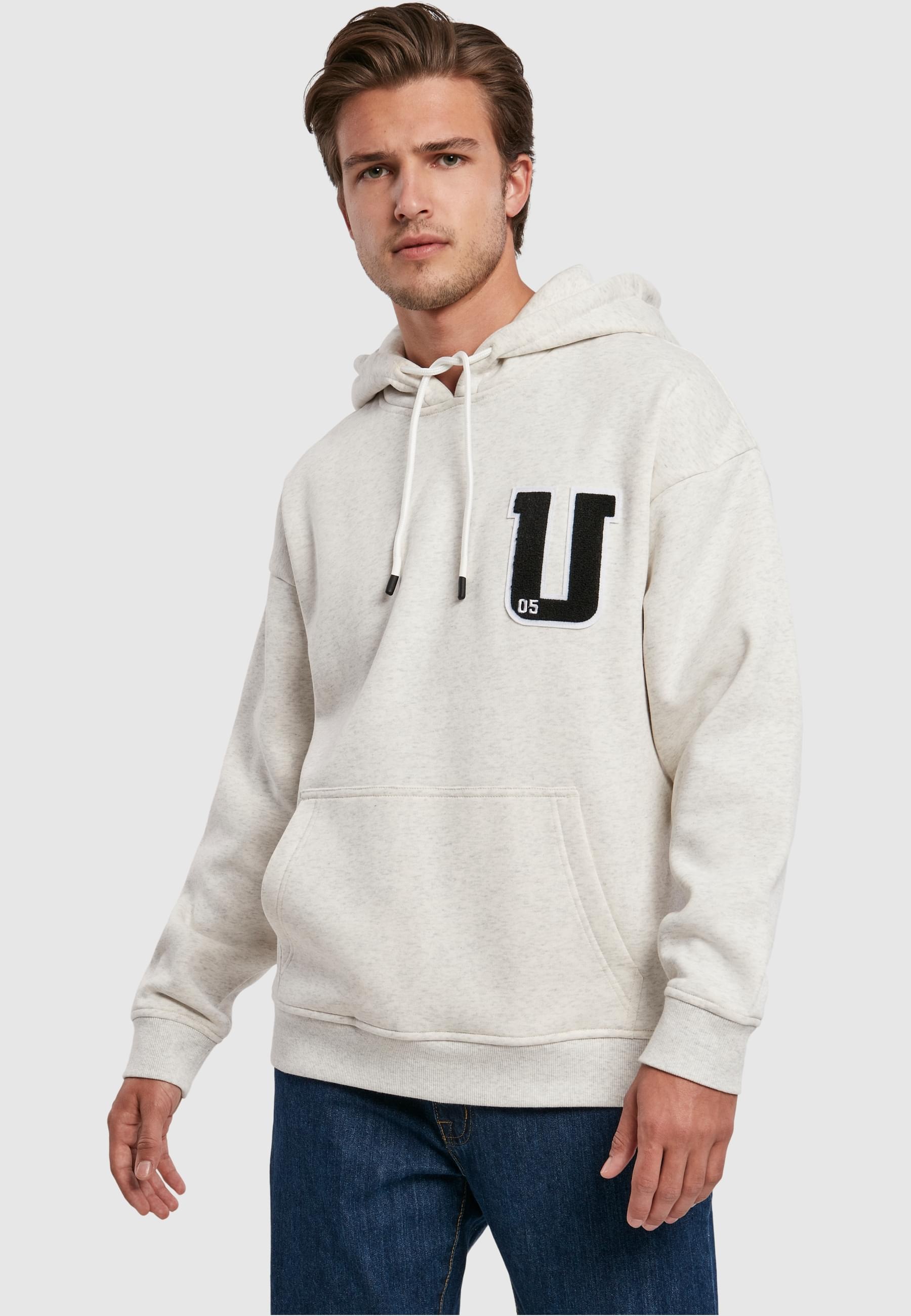 URBAN CLASSICS Kapuzensweatshirt »Urban Classics Herren Oversized Frottee Patch Hoody«, (1 tlg.)