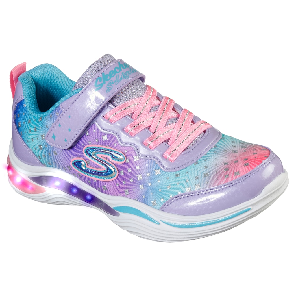 Skechers Kids Sneaker »Blinkschuh POWER PETALS - PAINTED DAISY«