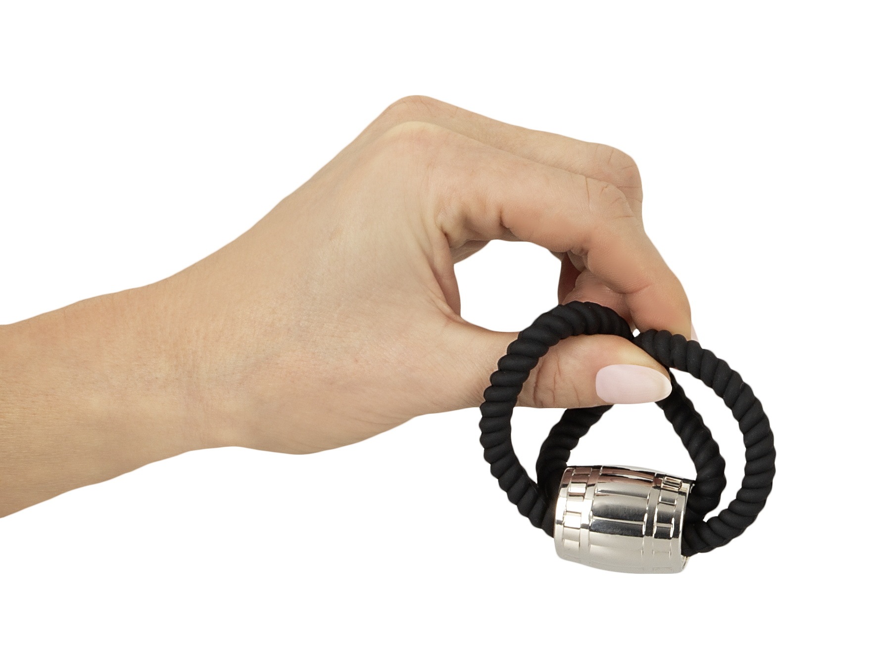 REBEL Penisring »Penisschlaufe Heavy Rope Cock Strap with two Loops«