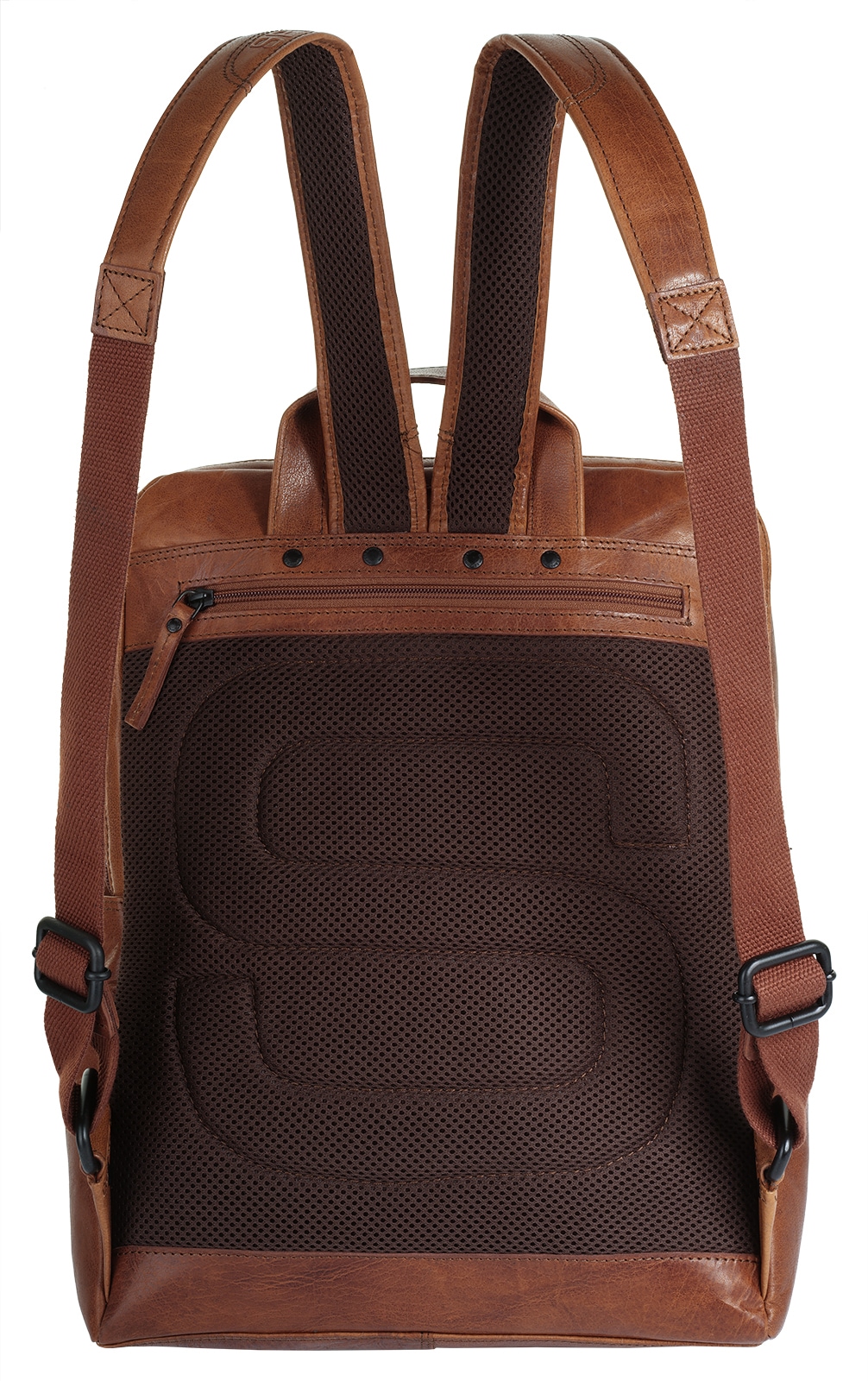 Spikes & Sparrow Laptoprucksack, echt Leder