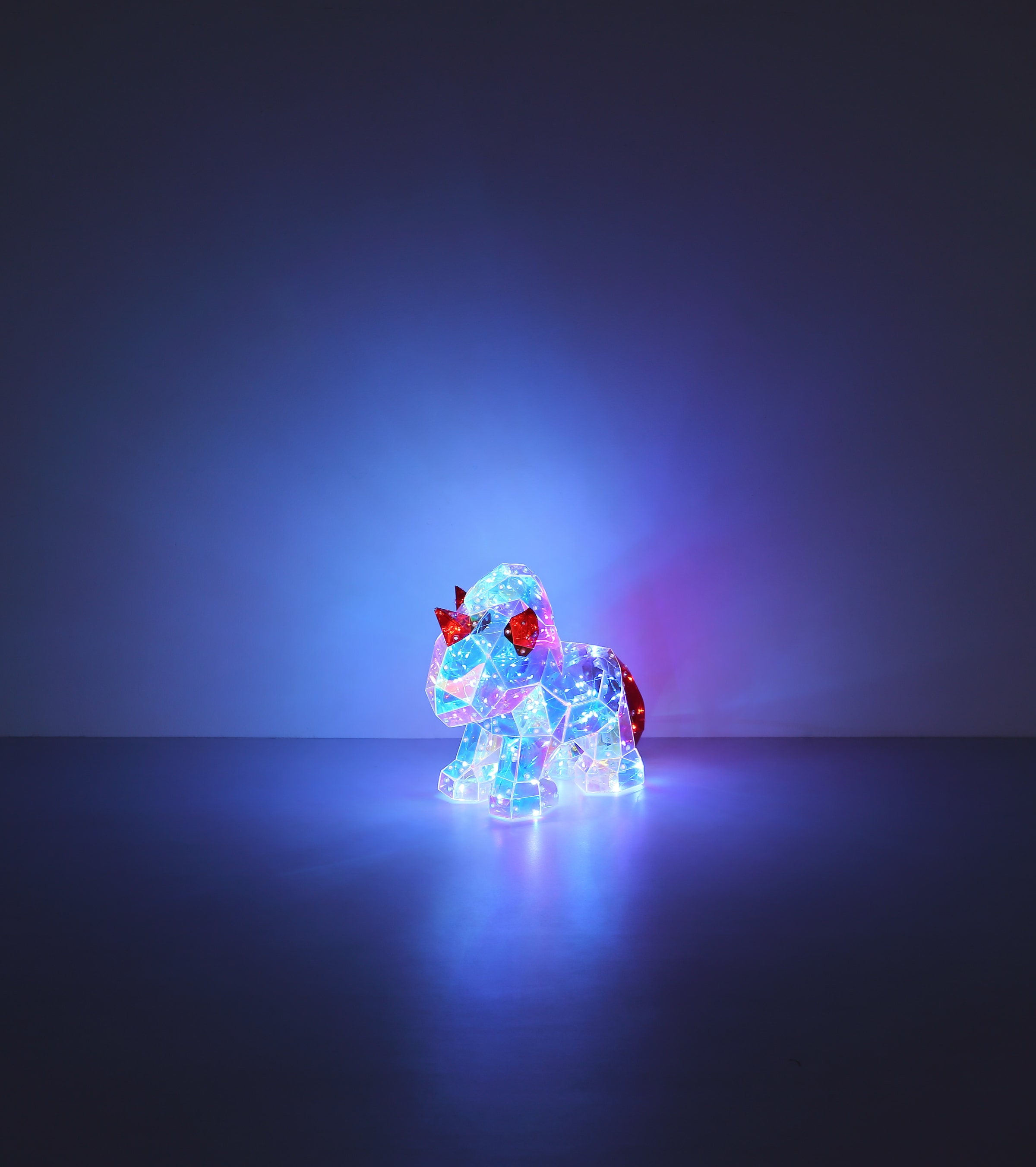 GLOBO LIGHTING Tischleuchte »BRONDAR« LED-Modul 1 Stk. Kaltweiß Tischlampe Nachttischlampe Deko-Tischleuchte Schlafzimmer