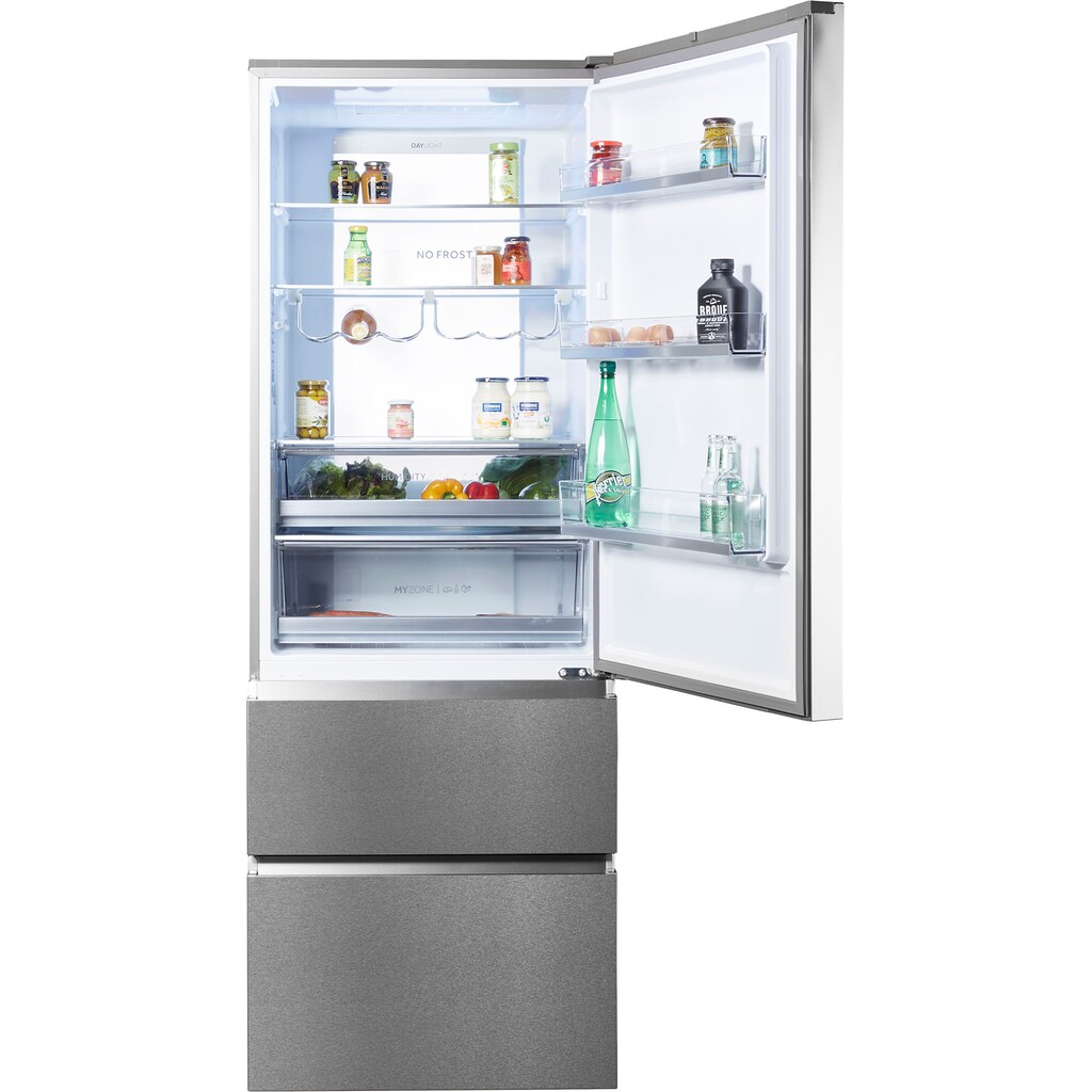 Haier French Door, HTW7720ENMP, 200,6 cm hoch, 70 cm breit