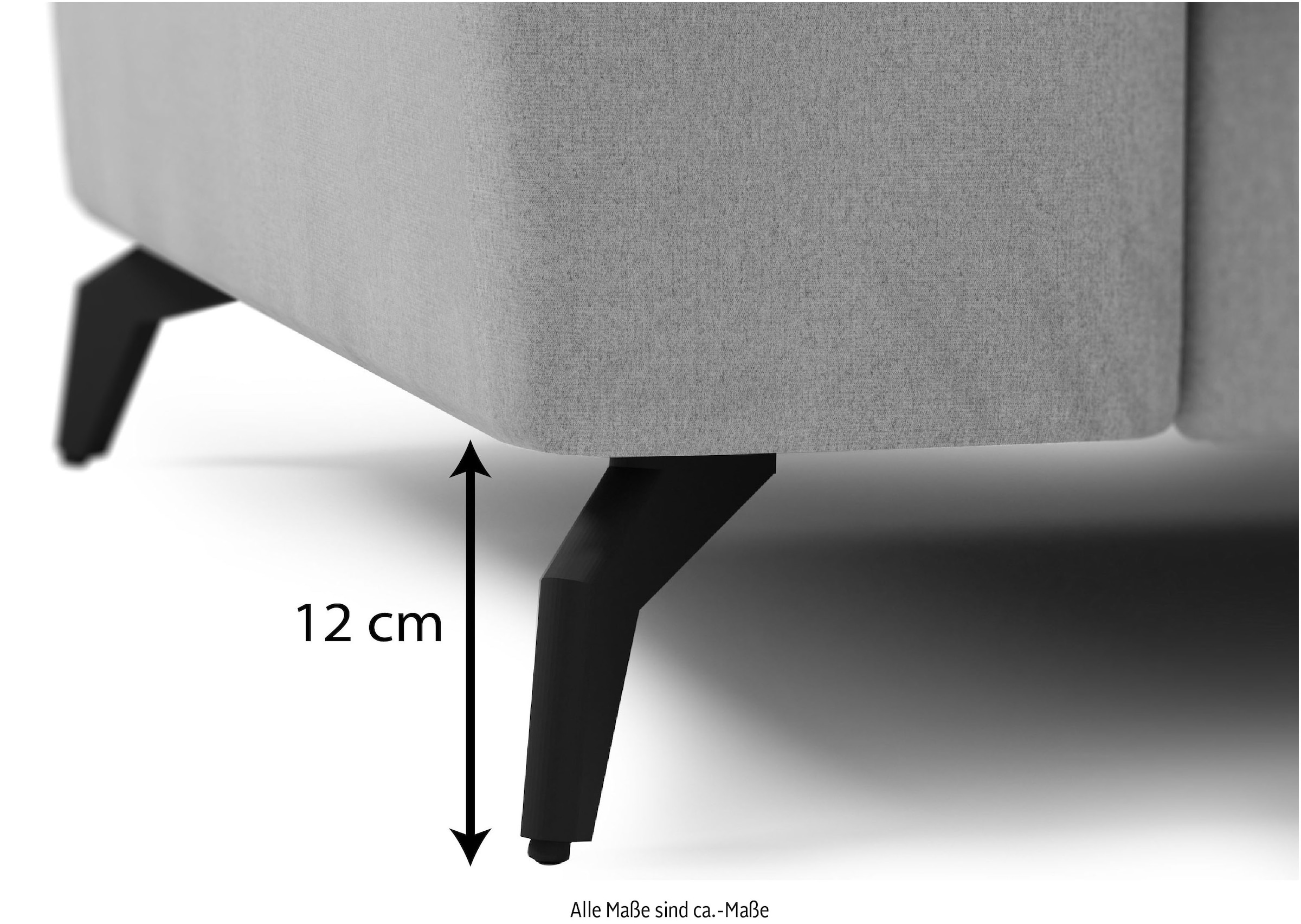 sit&more Ecksofa »Bolero L-Form«