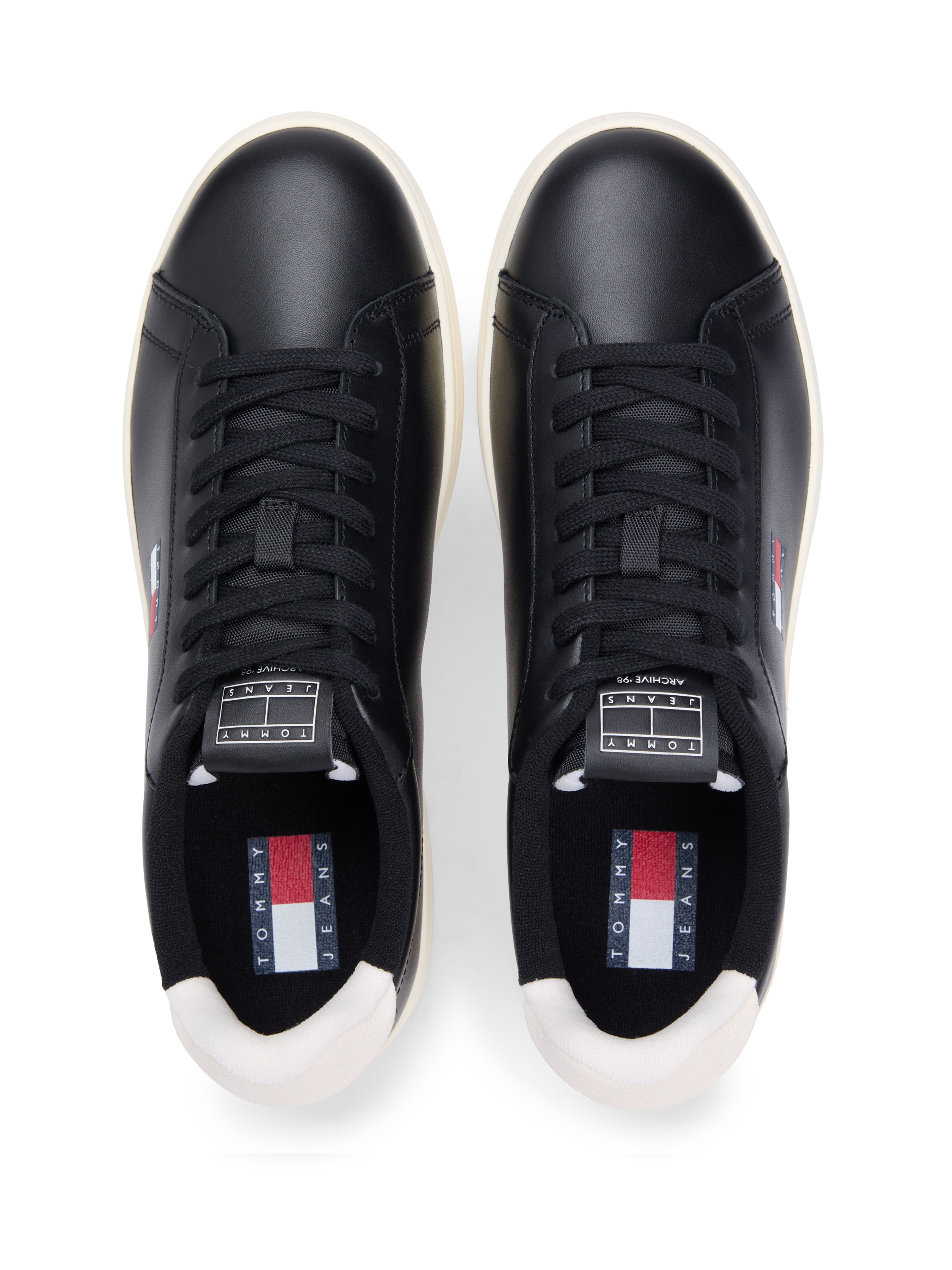 Tommy Jeans Sneaker »ARCHIVE '98«  Freizeitschuh, Streetwear, Halbschuh, Schnürer mit Logoflagge