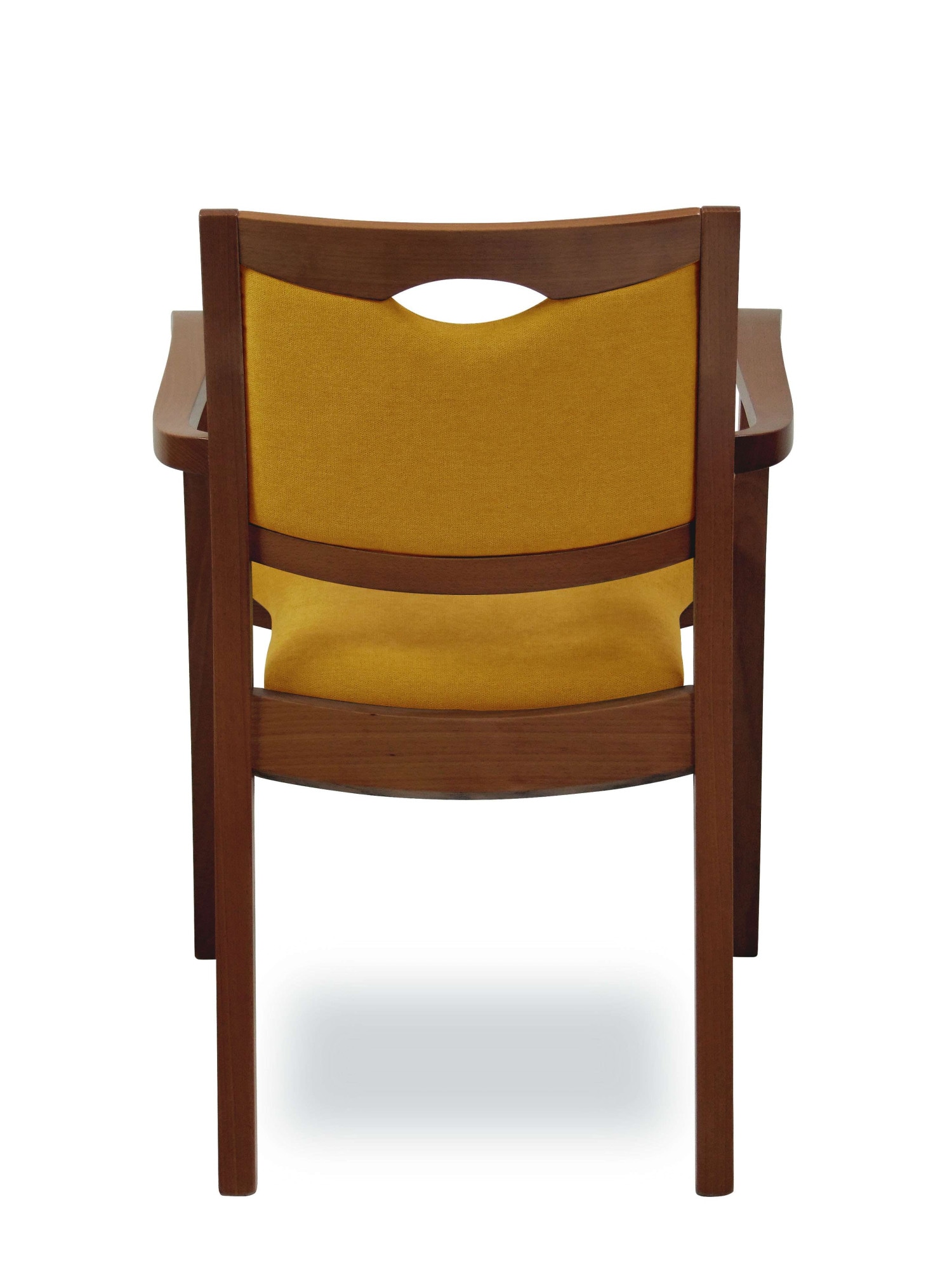 Home affaire Armlehnstuhl »London, Stuhl, Komfortsessel, 3 Gestellfarben, Made in Italy« () 1 Stk.Extra-komfortabel, ergonomisch, fleckenabweisendes Gewebe, Massivholz