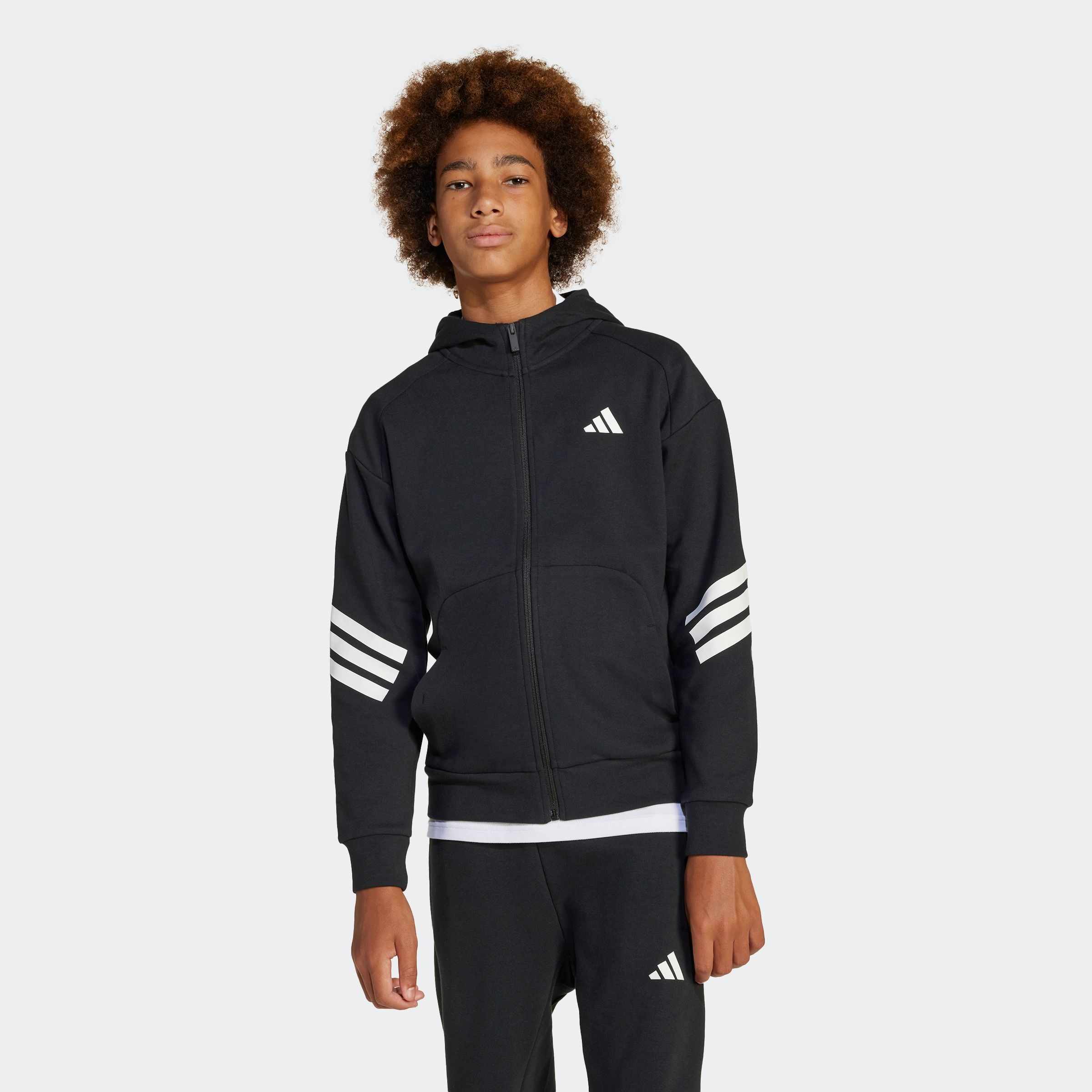 Thumbnail - adidas Sportswear Kapuzensweatshirt "J FI 3S FZ HD"