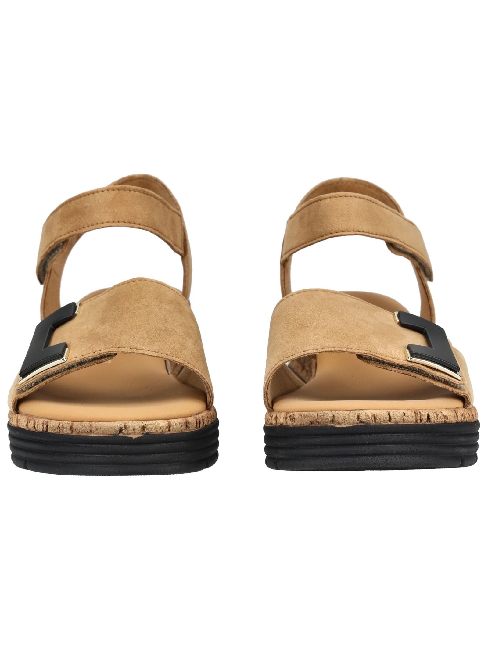 Gabor Comfort Wedge Sandal Silver 38.5 5