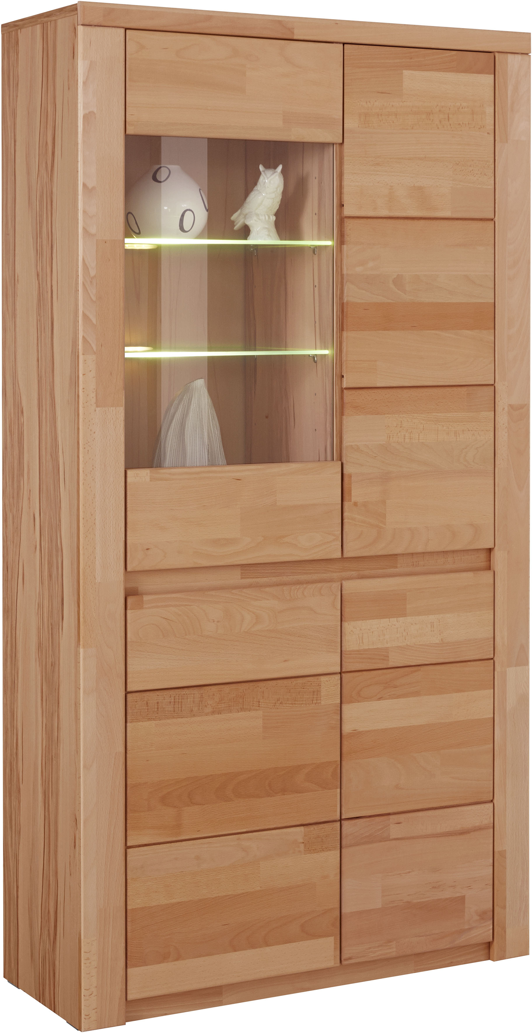 Thumbnail - OTTO home Vitrine "Burani" grifflose Optik