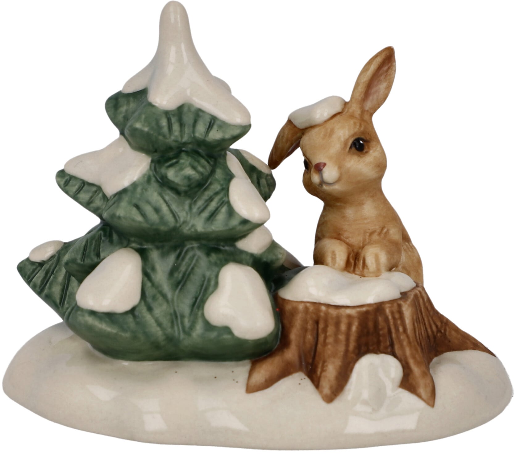 Goebel Sammelfigur "Winterwald, Weihnachtsdeko", Steingut, Figur - Drollige günstig online kaufen