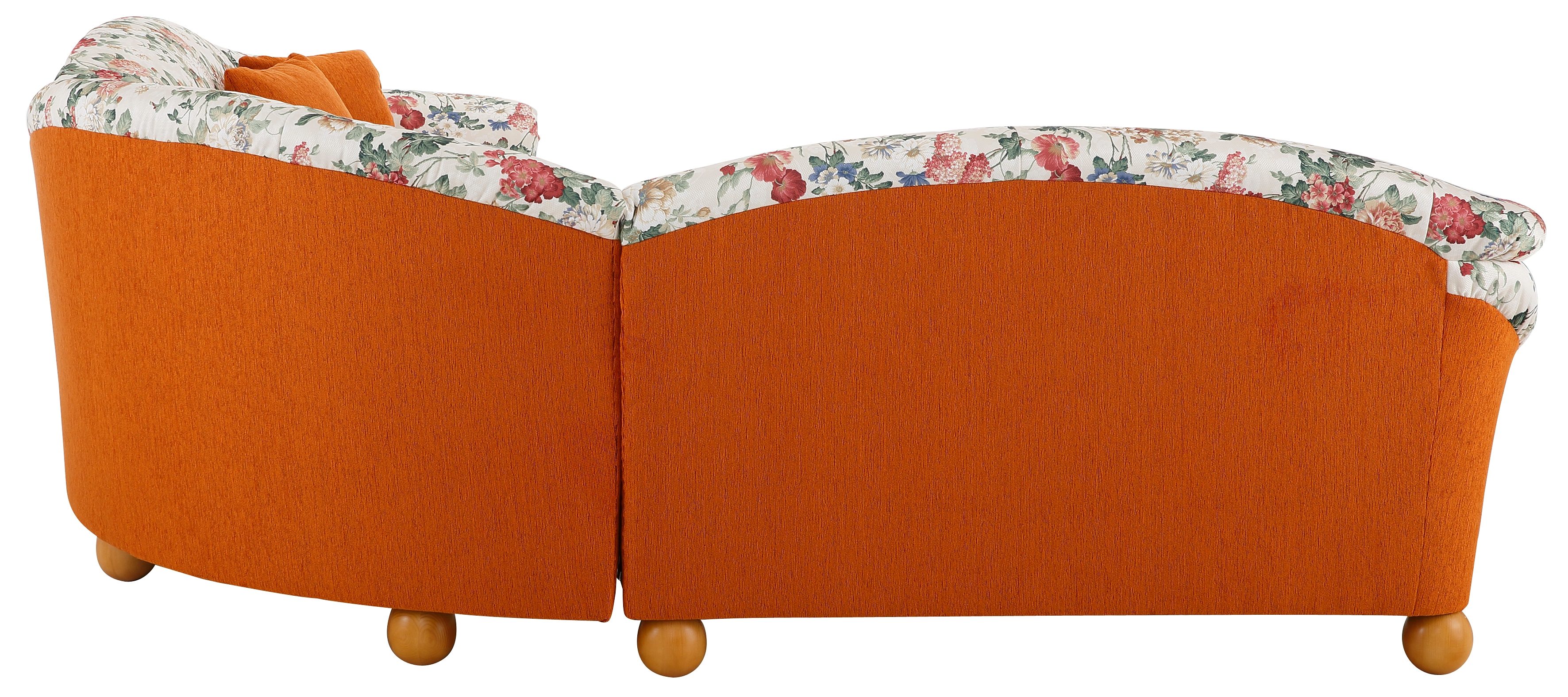 Thumbnail - Home affaire Ecksofa "Milano, bequem mit Federkern, B/T/H 233/233/83cm, Landhausstil, L-Form" gleichschenklig