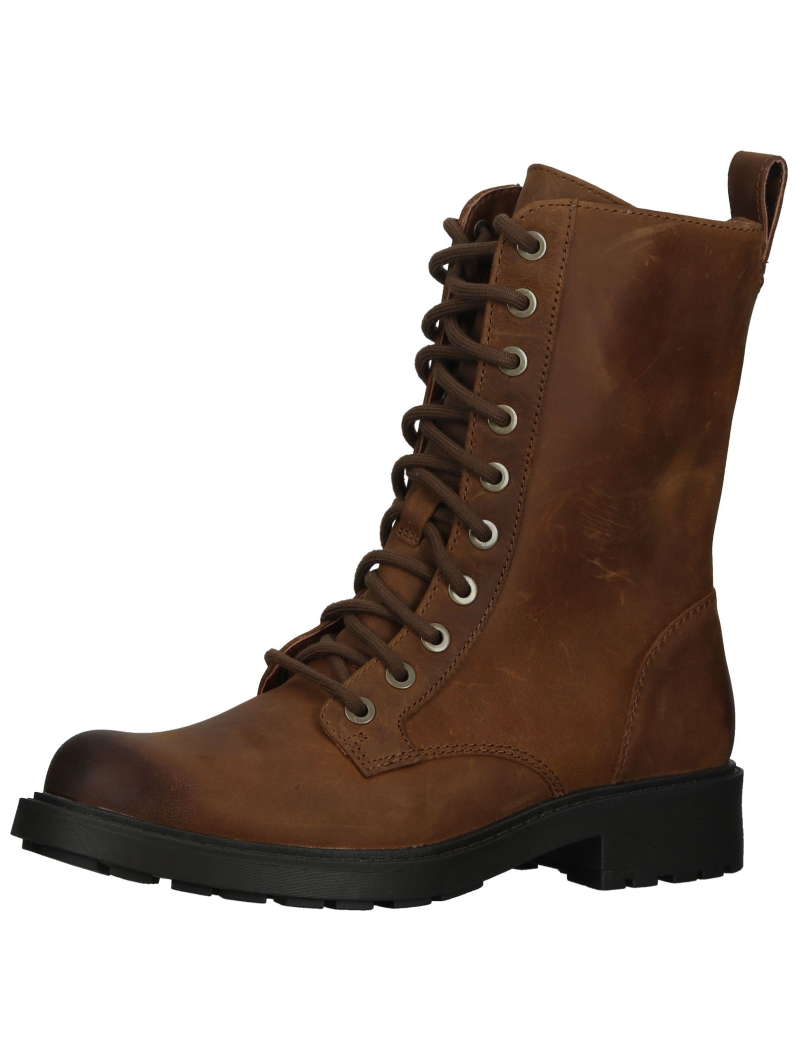 Clarks Schnürstiefelette "Clarks Stiefelette Leder" günstig online kaufen