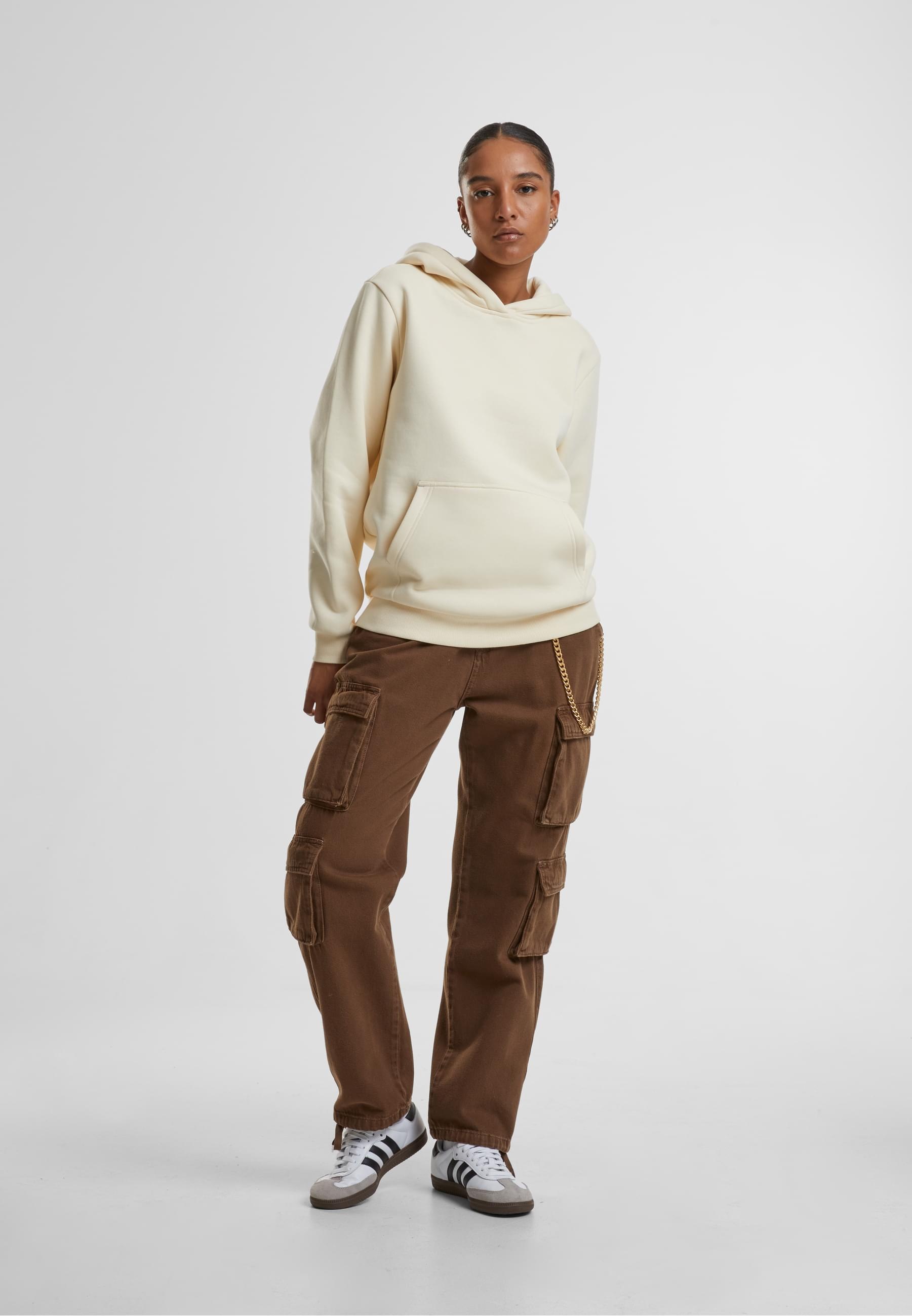 URBAN CLASSICS Kapuzenpullover »Urban Classics Ladies Fluffy Hoody«, (1 tlg.)