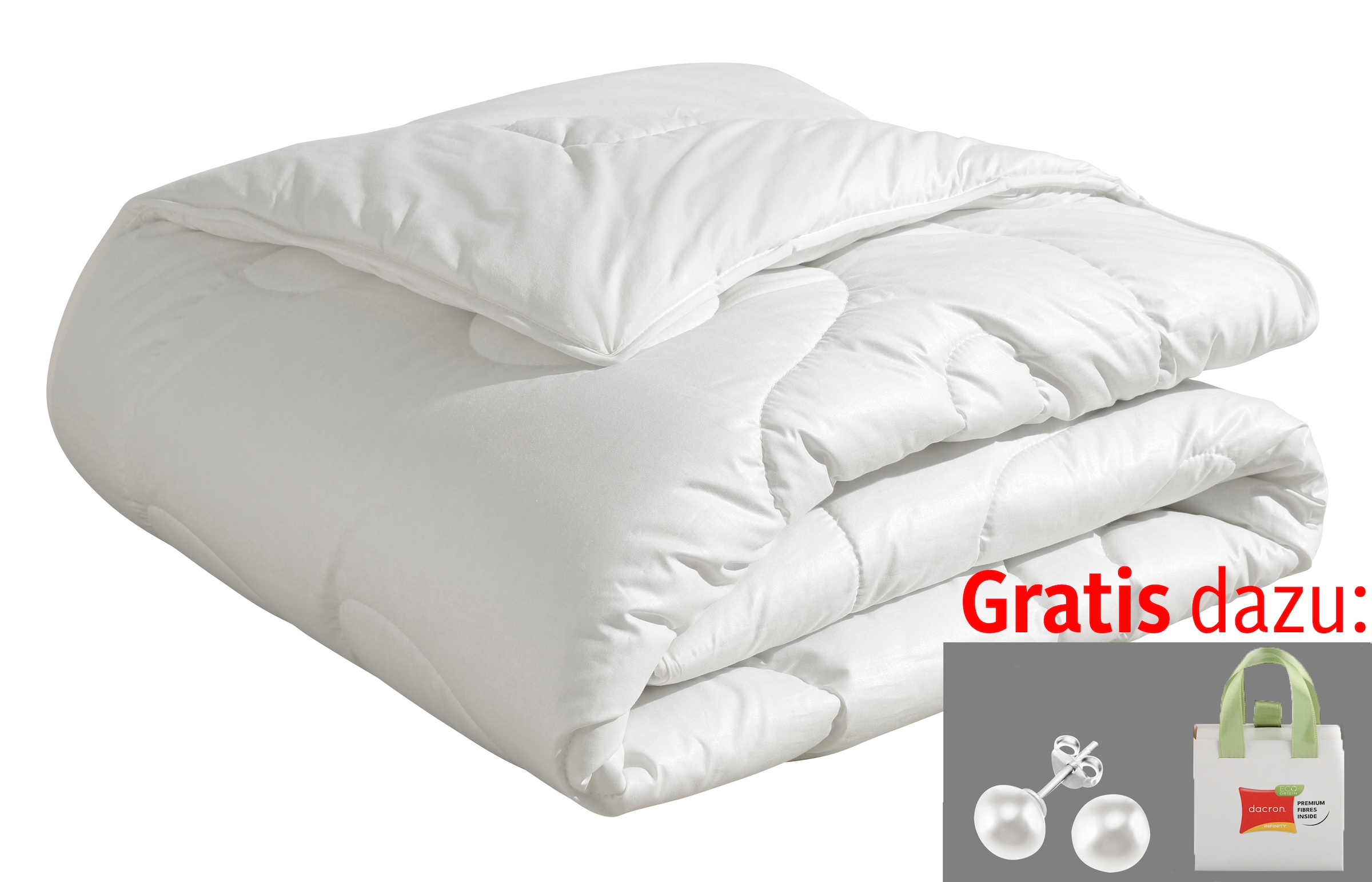 Beco Kunstfaserbettdecke "Aerelle™ Blue "Gold" NEUHEIT Bettdecke mit Gratis günstig online kaufen