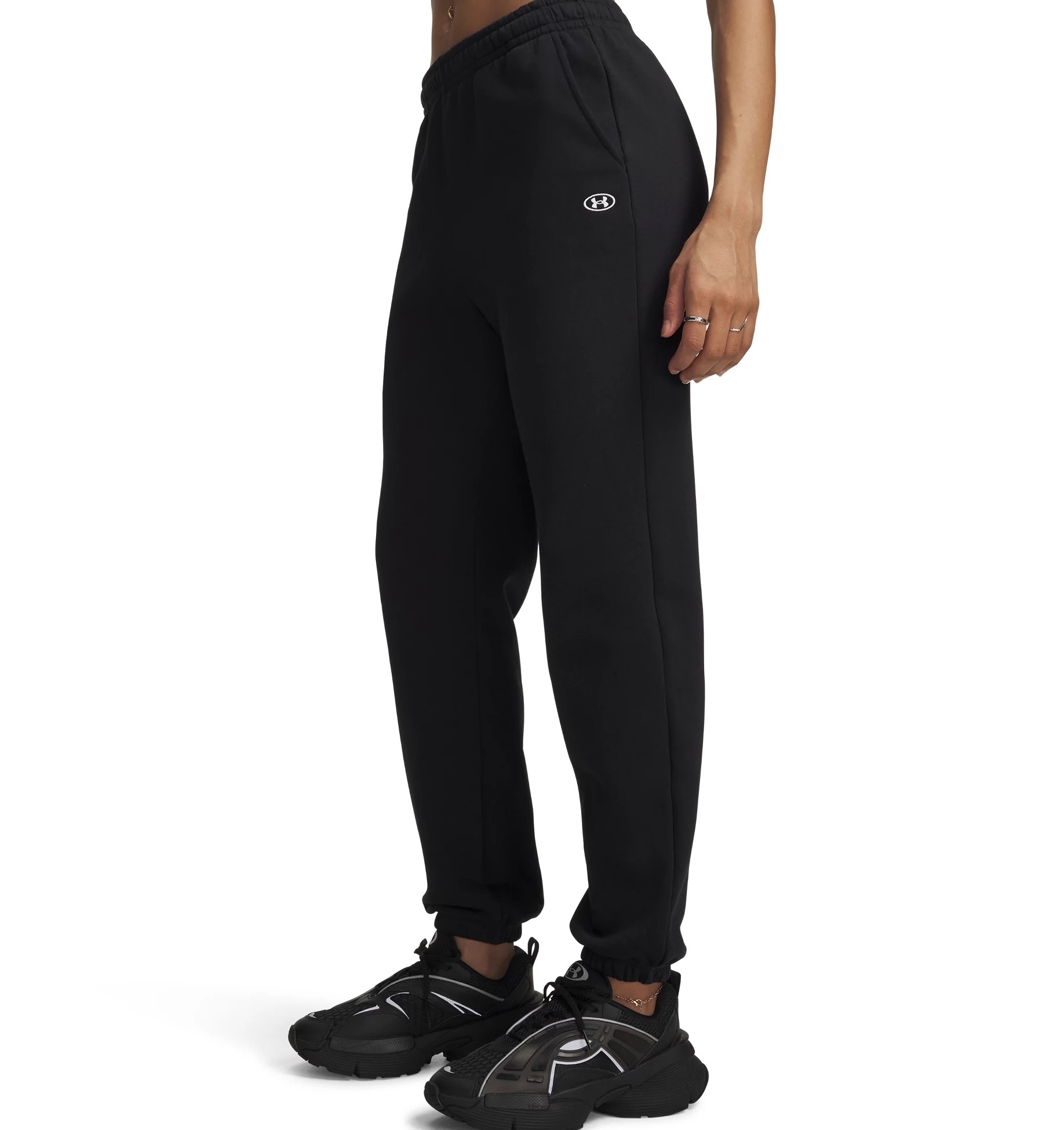 Under Armour Jogginghose "RIVAL FLC GYM PANT" sportlicher Look, klassische Hosenform, aus Baumwolle und Polyester