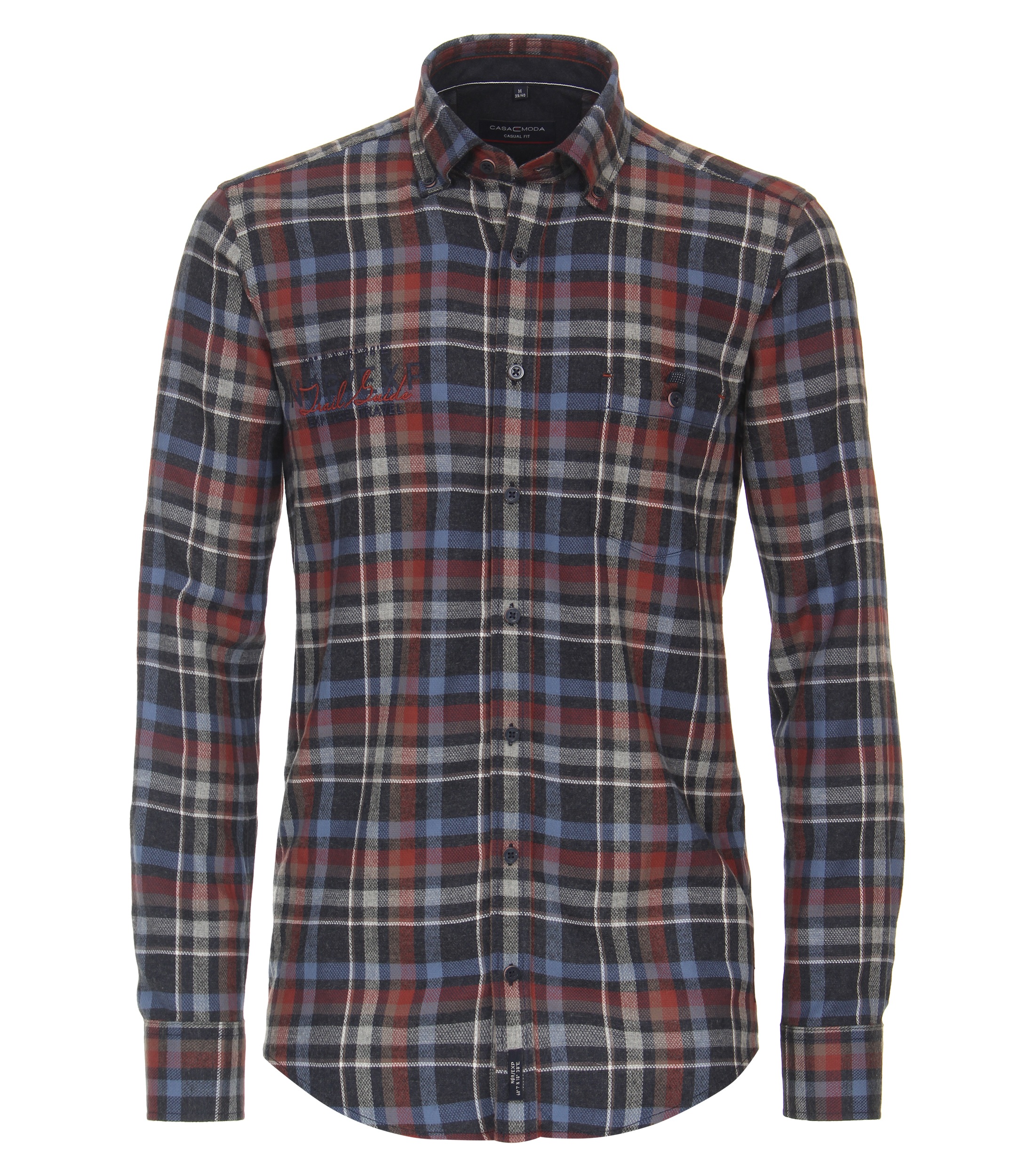 Thumbnail - CASAMODA Langarmhemd "CASAMODA Freizeithemd kariert"