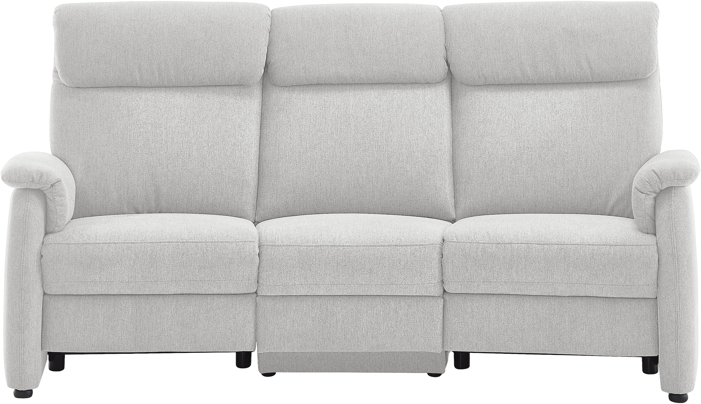 Home affaire Polstergarnitur »Turin, 2,5- & 3-Sitzer mit elektrischer Relaxfunktion« Set, 4 tlg. tlg. inkl. Tisch, USB & Steckdose, Federkern & pflegeleichtem Bezug