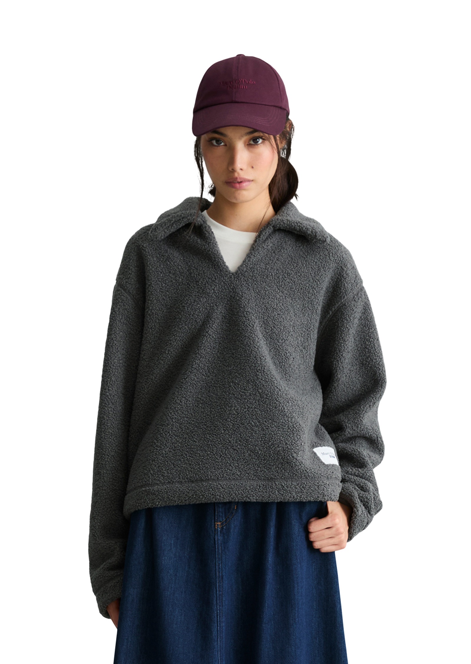 Marc OPolo DENIM Sweatshirt "aus recyceltem Polyester"
