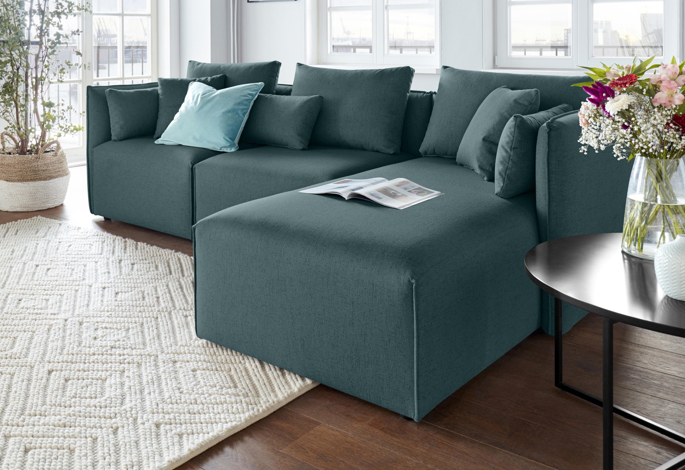 OTTO home Ecksofa "Nöre L-Form" 3 Teile, in vielen Bezugsqualitäten und Far günstig online kaufen