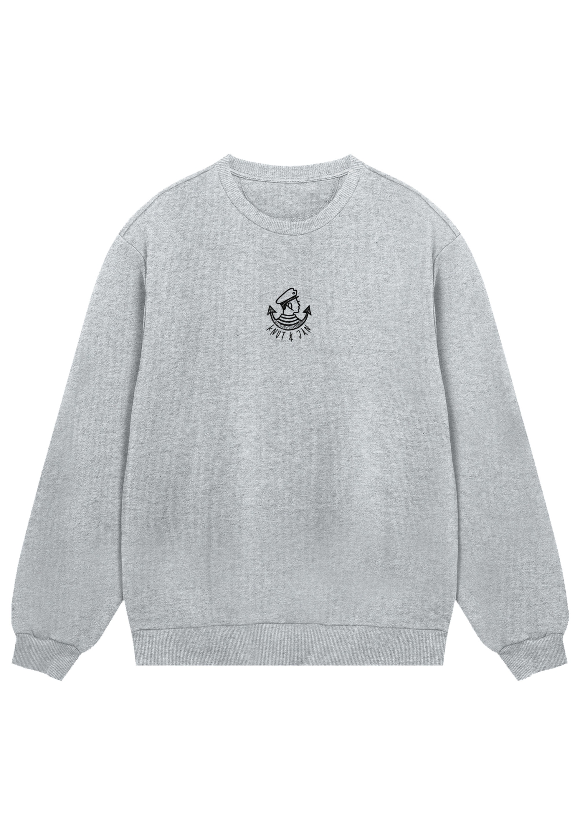 Thumbnail - F4NT4STIC Sweatshirt "Knut und Jan Scribble Logo" Osteee Kollektion, Urlaub, Ahoi Moin