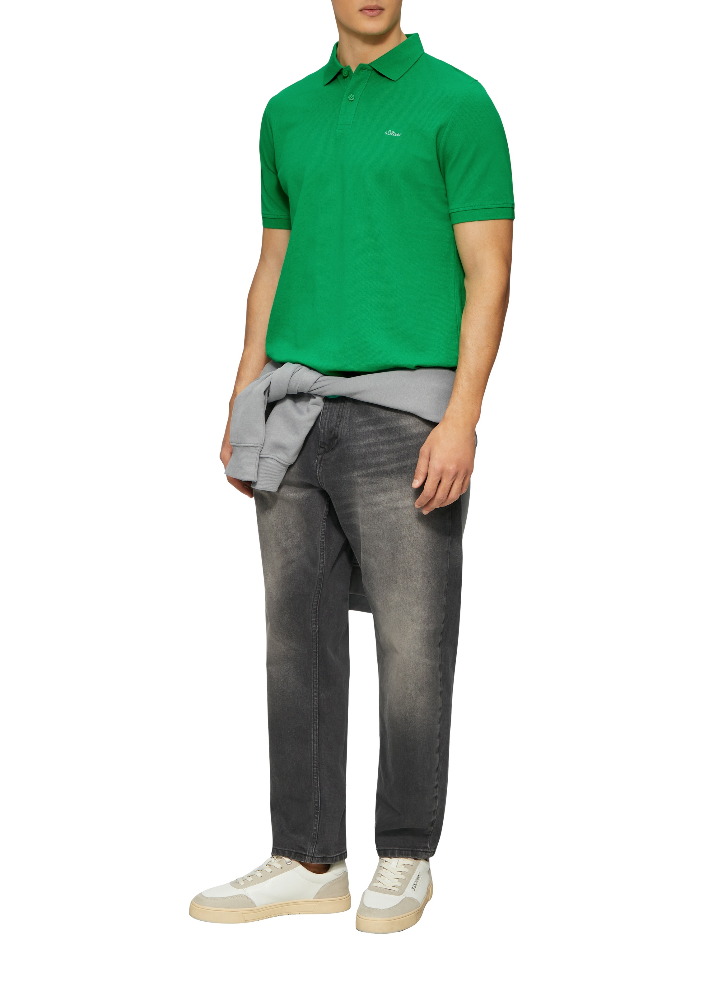 s.Oliver mit Logostickerei günstig online kaufen