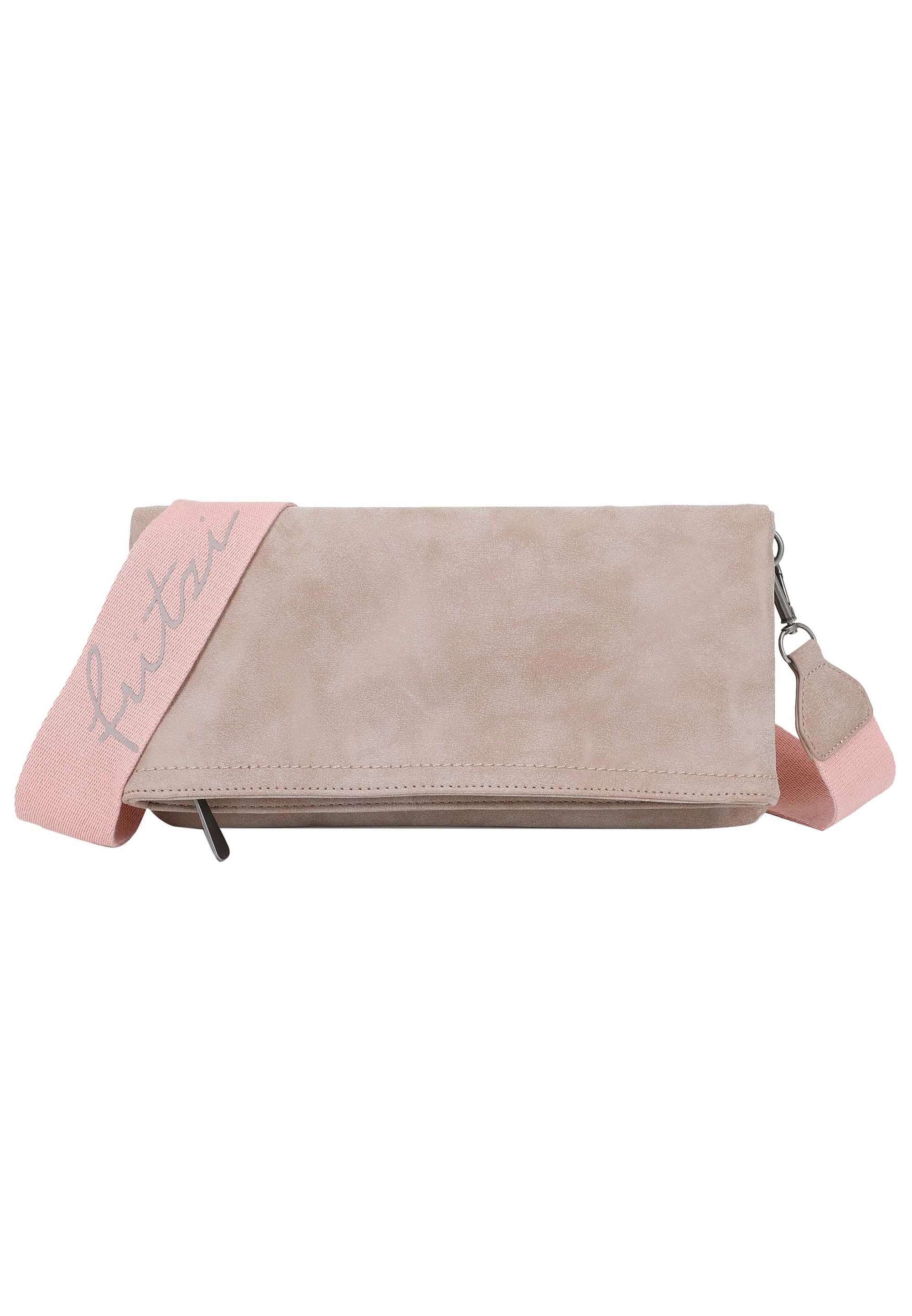 Fritzi Aus Preußen Umhängetasche FRITZI AUS PREUSSEN "Ronja Cross", Damen, Gr. B/H/T: 3cm x 15cm x 29cm, beige, Polyurethan (PU), unifarben, Taschen Umhängetasche, mit verschiedenen Tragefunktionen
