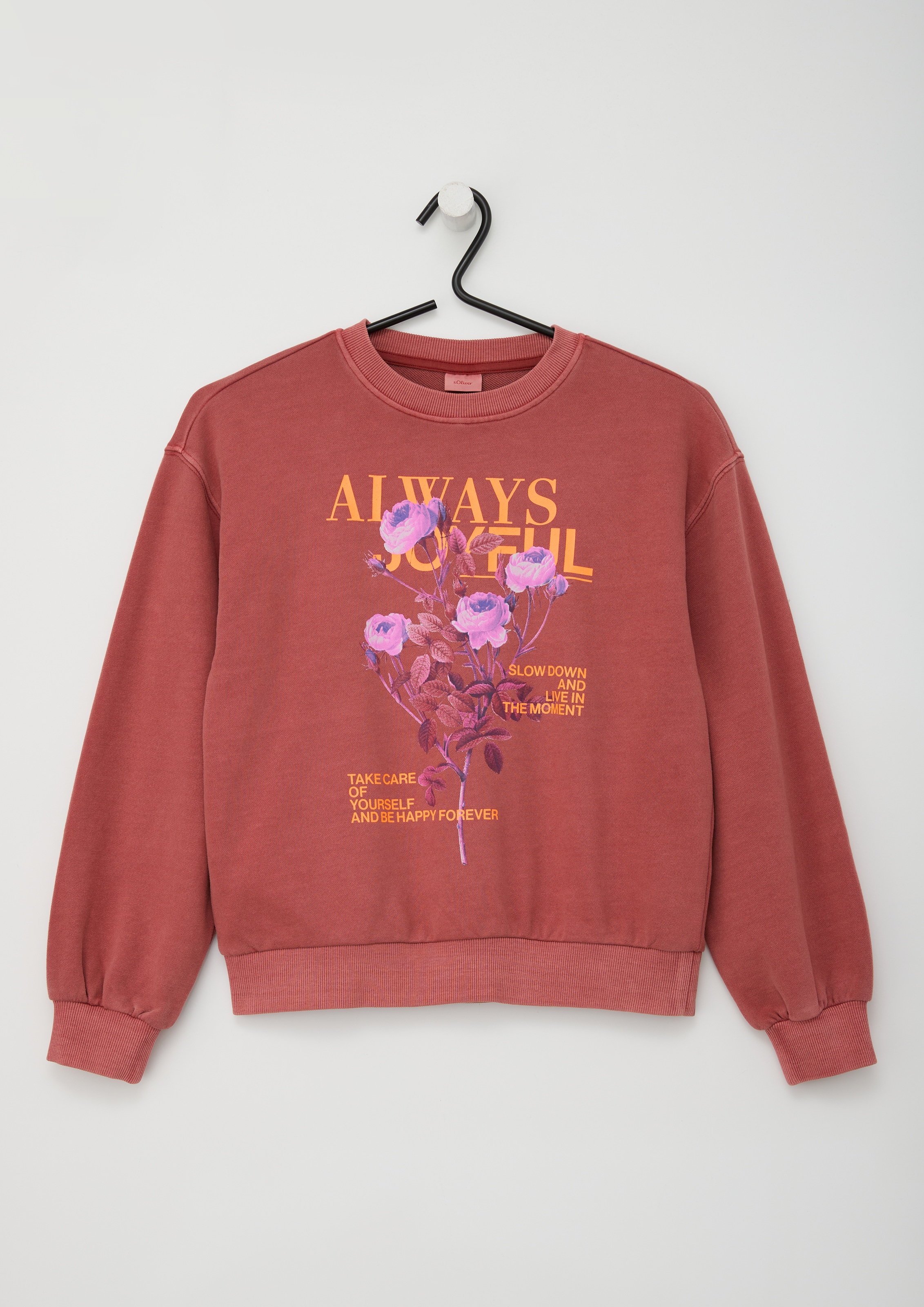 s.Oliver Junior Sweater , mit Frontprint
