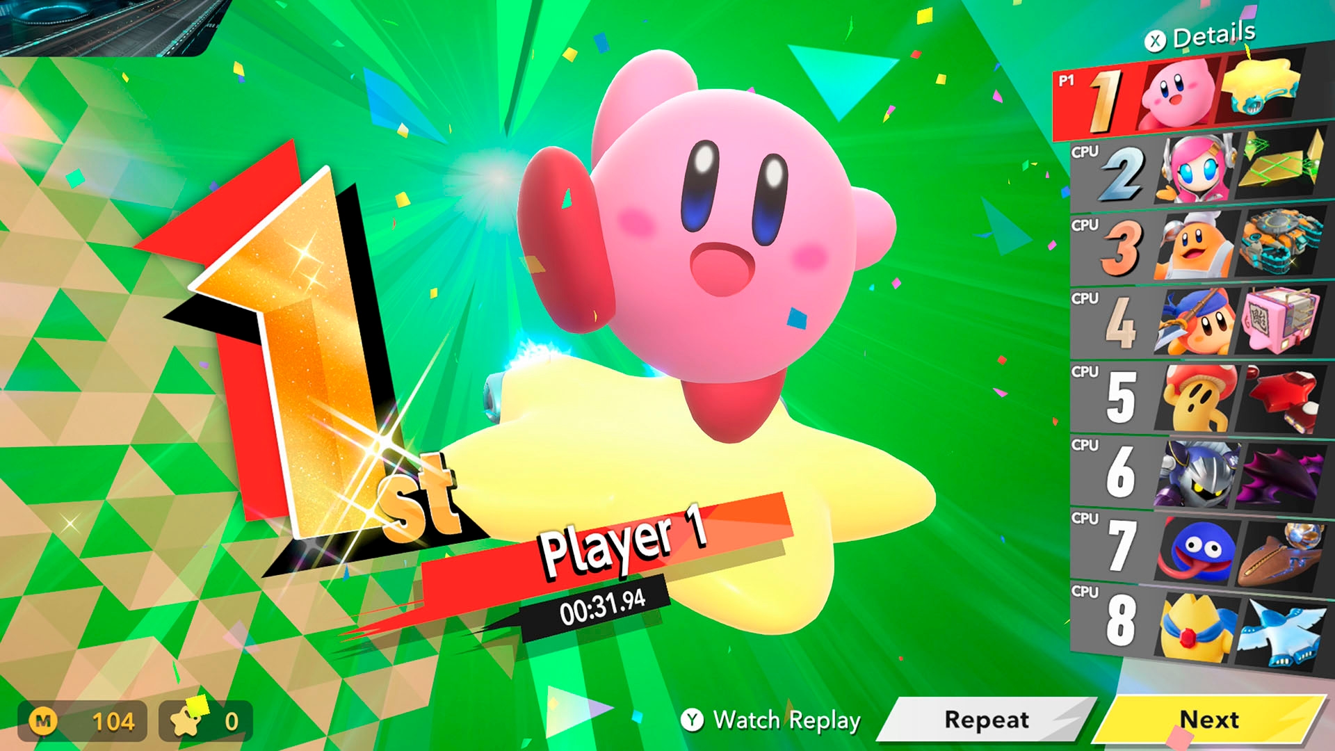Nintendo Switch Spielesoftware »Kirby Air Riders«, Nintendo Switch 2