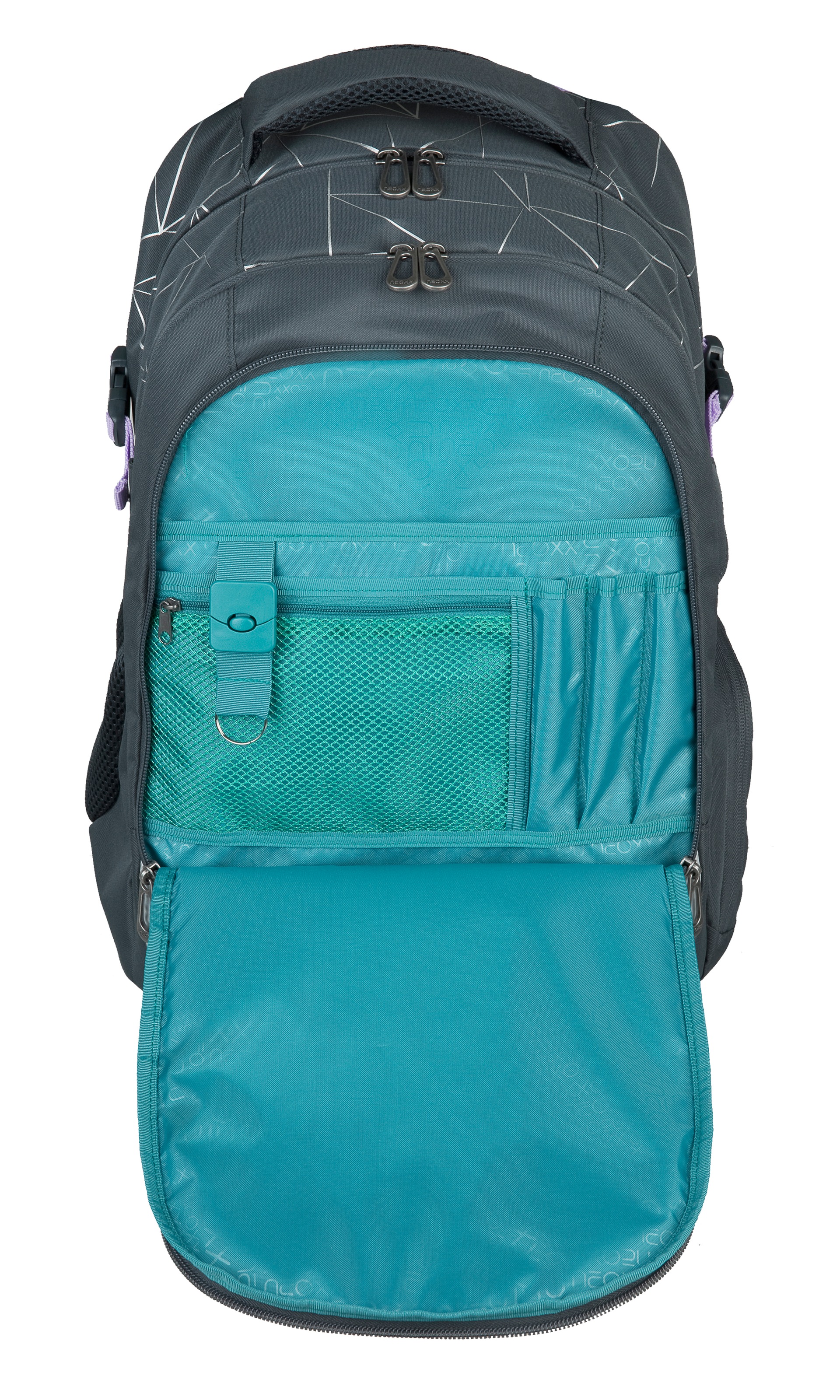 neoxx Schulrucksack »Active Pro, Crystal Spark«