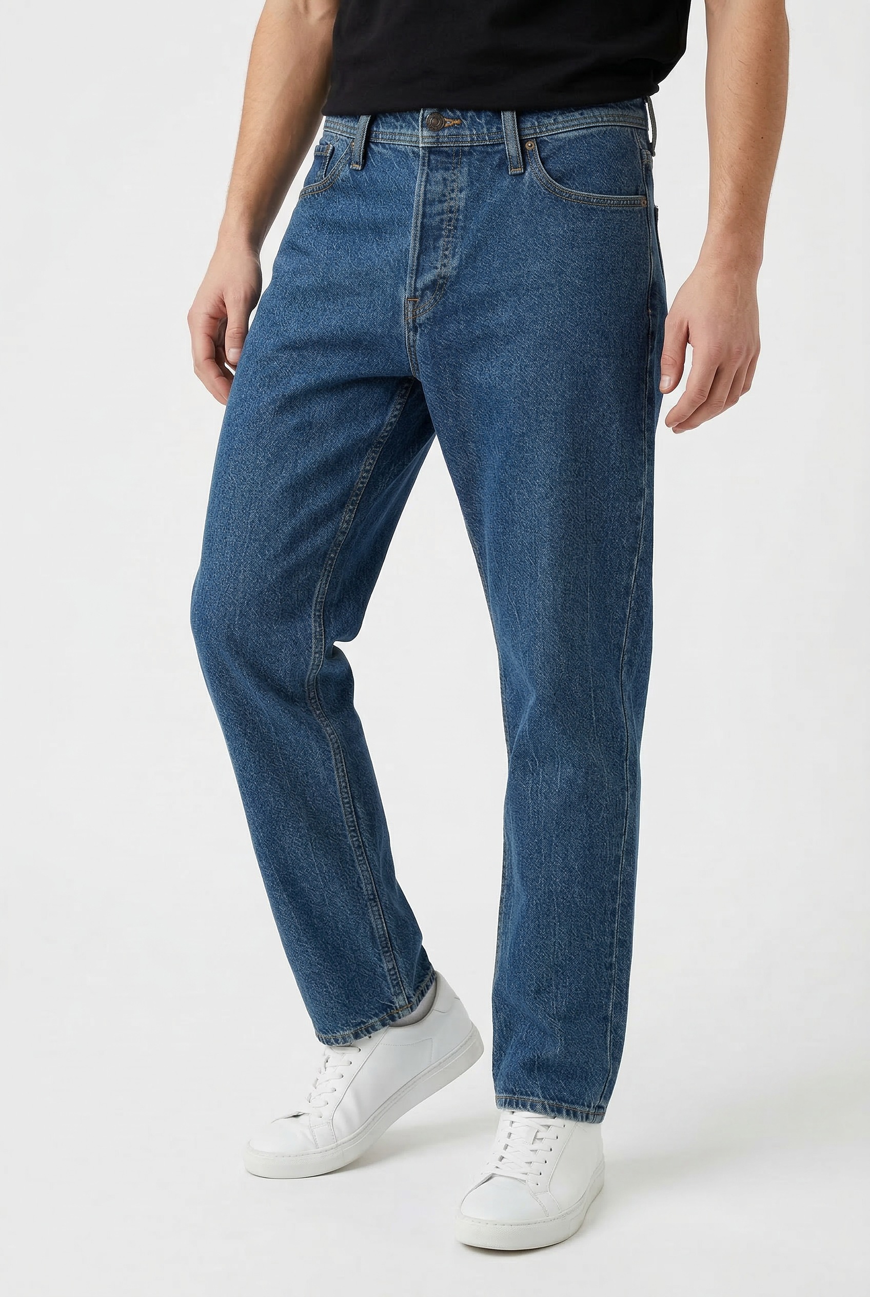 Jack & Jones JJIALEX JJORIGINAL SQ Jeans Blue Denim 34/32 2