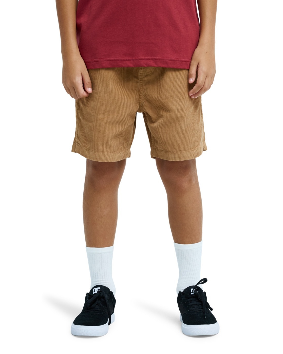 Quiksilver Short Taxer Cord Tobacco Brown 16 Années Garçons