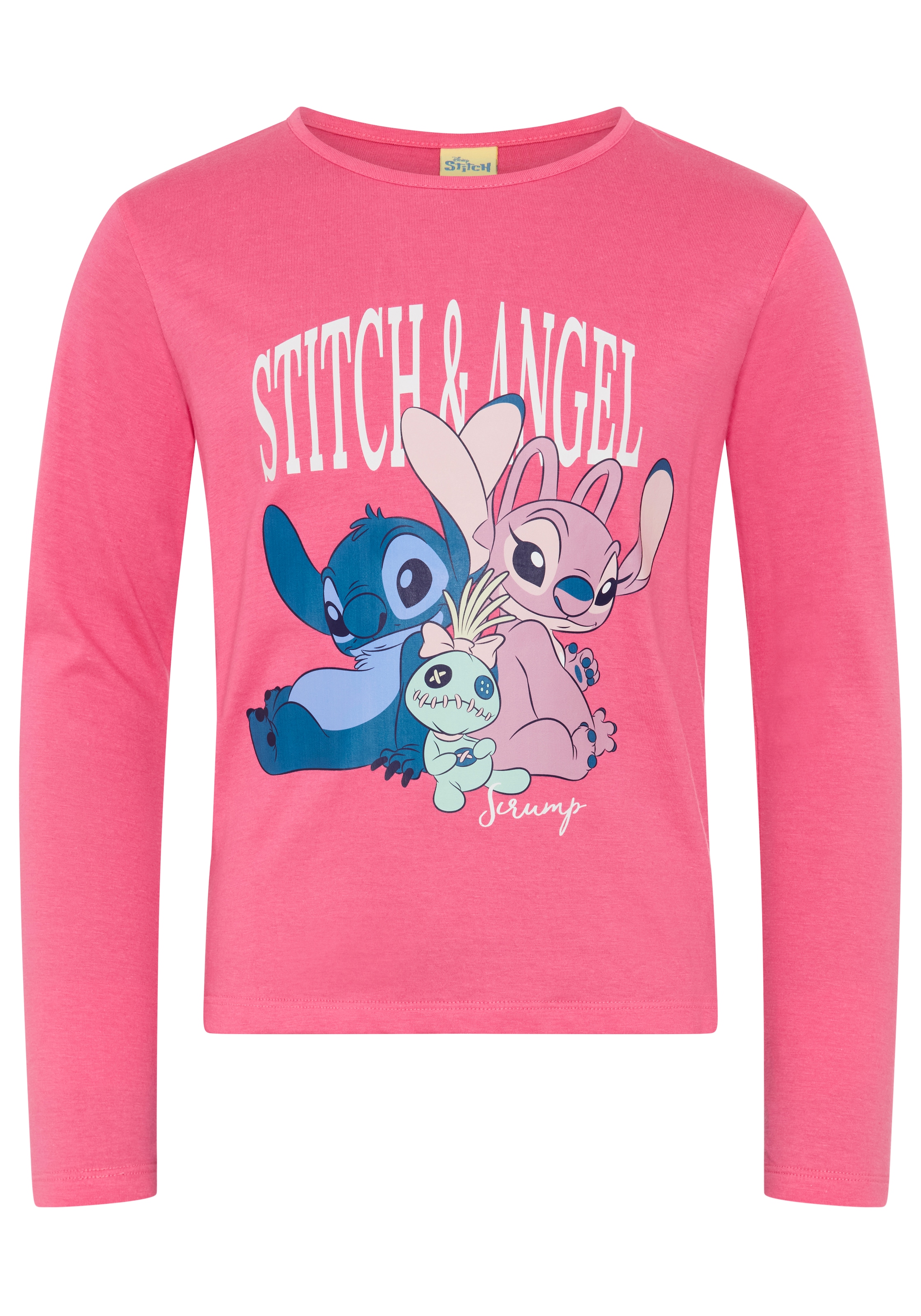 KIDSWORLD Langarmshirt »STITCH Shirt, Disney« Disney-Shirt, langarm, Basic-Passform, bedruckt