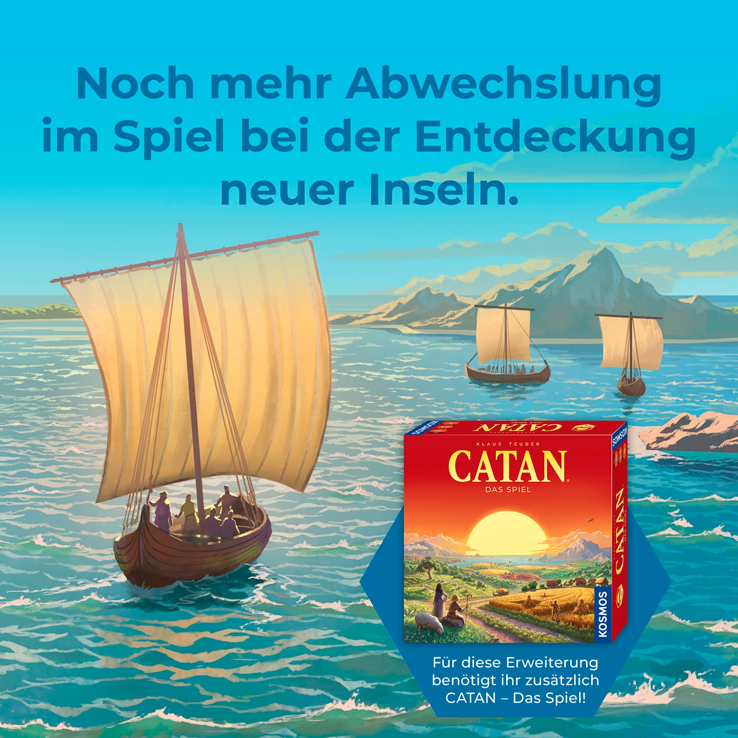 Kosmos Spiel »CATAN Seefahrer« Made in Germany