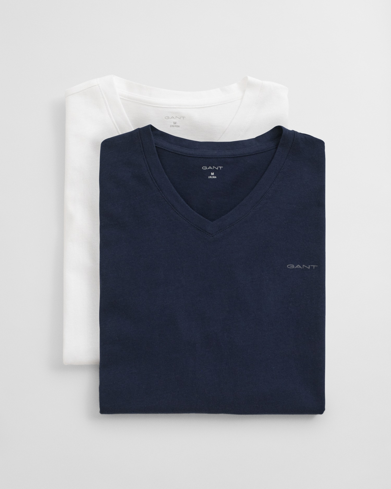 Gant Kurzarmshirt »V-NECK T-SHIRT 2-PACK«, Mit V-Ausschnitt