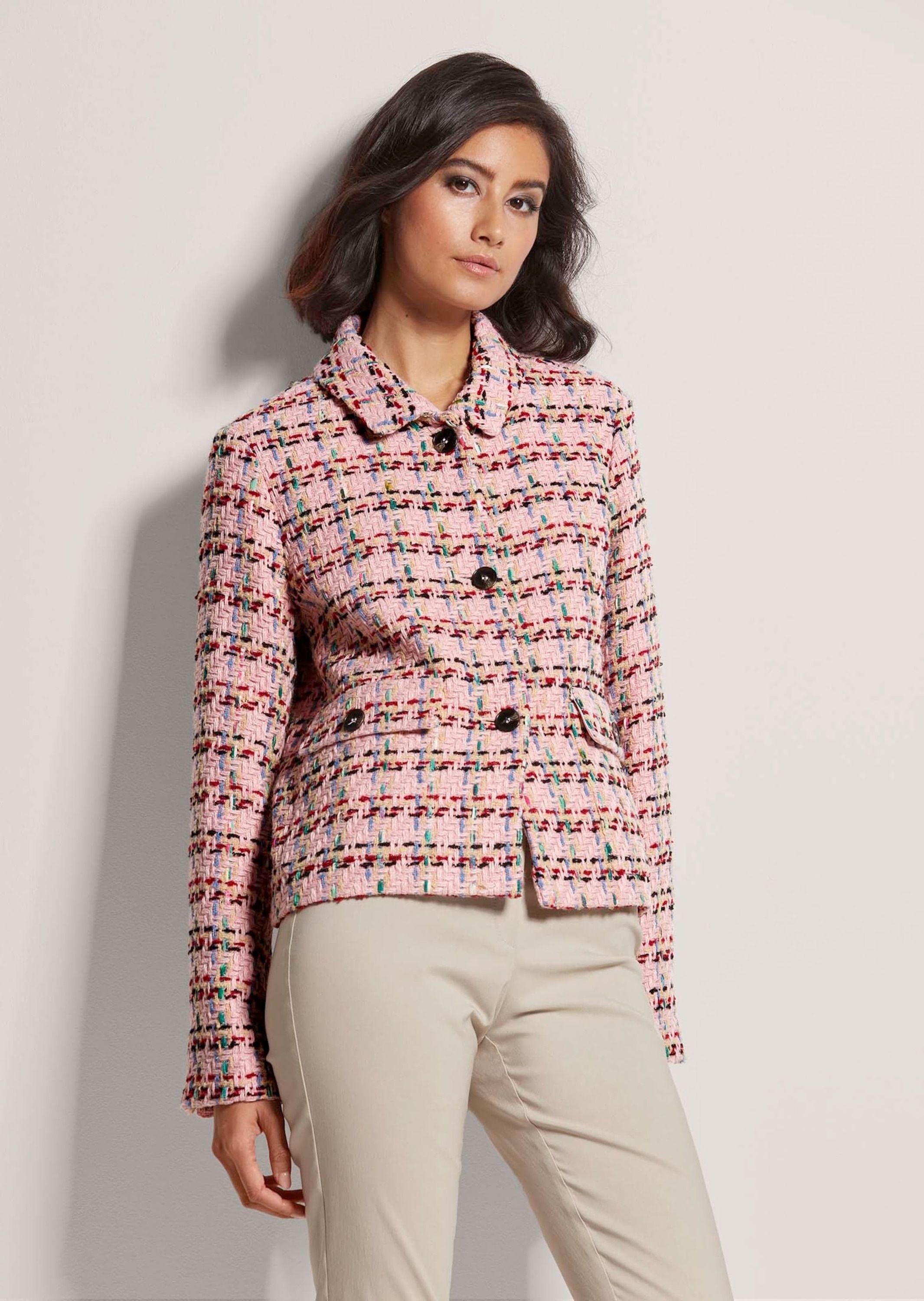 MADELEINE Kurzblazer "Blazer Kurzer Blazer mit Struktur" günstig online kaufen