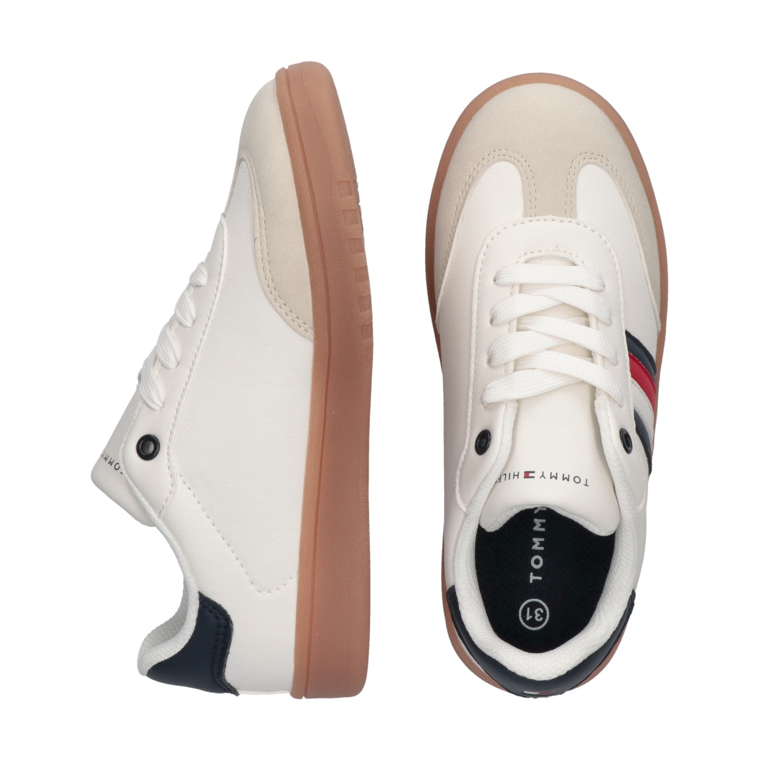 Tommy hilfiger Sportbačiai Retro Sportbačiai Court Sportbačiai vyrams ir moterims