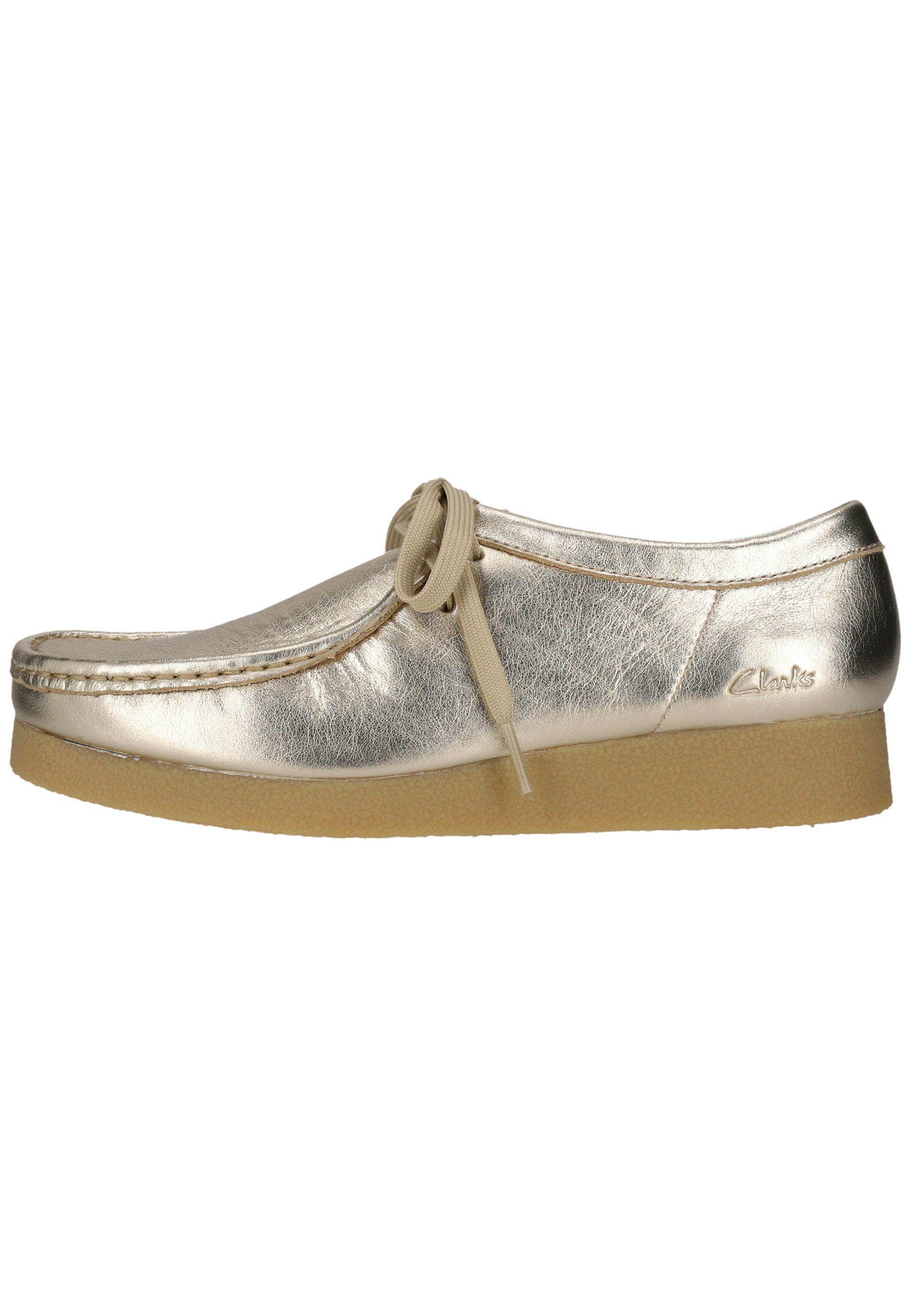 Clarks Schnürschuh "Wallabee EVO" mit Krepp-Effekt an der Sohle günstig online kaufen