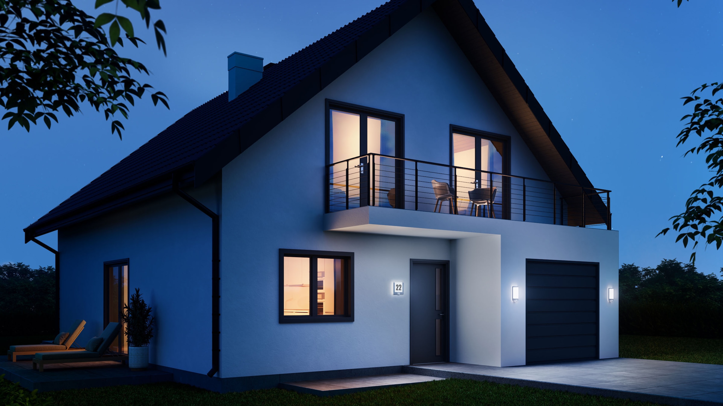 steinel Außen-Wandleuchte »L 240«, 1 flammig, Leuchtmittel LED-Board | LED fest integriert