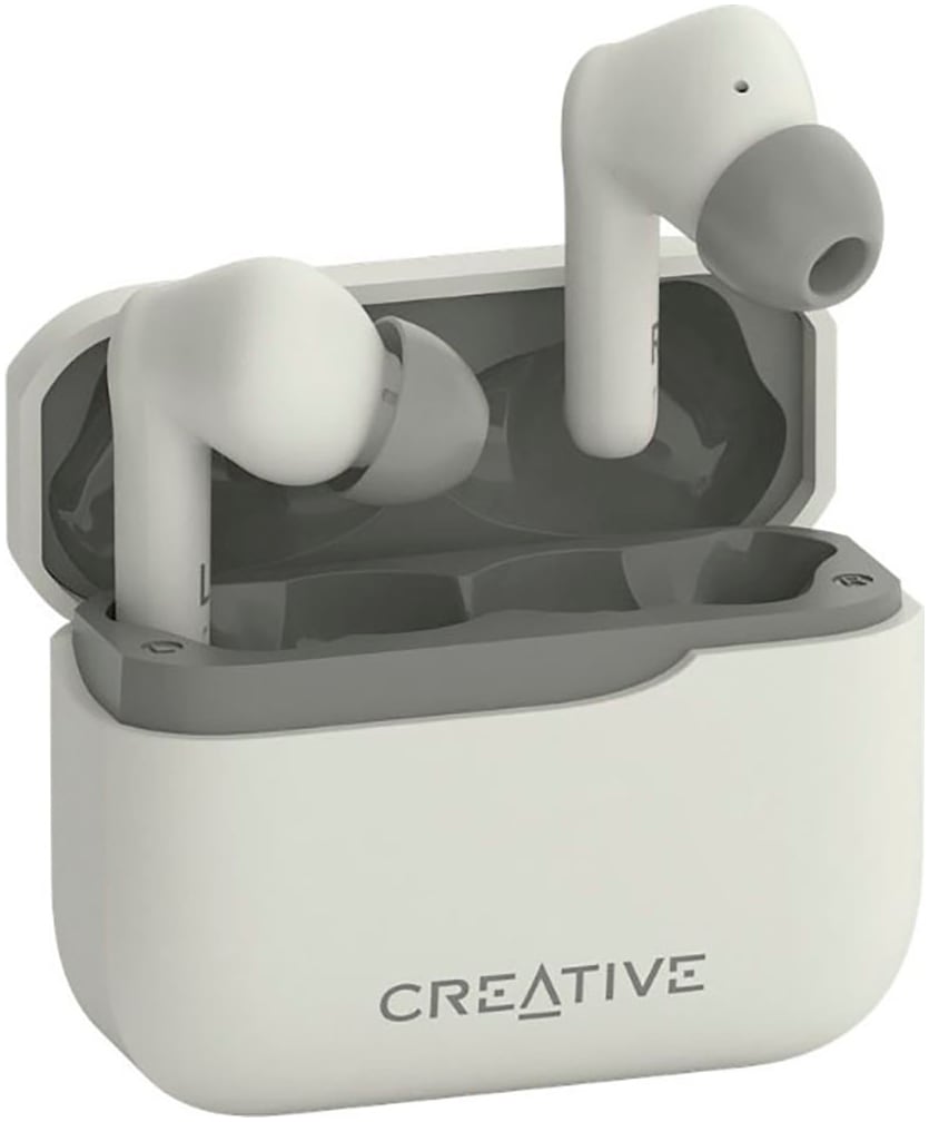 Creative wireless In-Ear-Kopfhörer »Zen Air Plus«, Bluetooth, Active Noise Cancelling (ANC)-LED Ladestandsanzeige-Sprachsteuerung-Transparenzmodus, Bluetooth 5.3