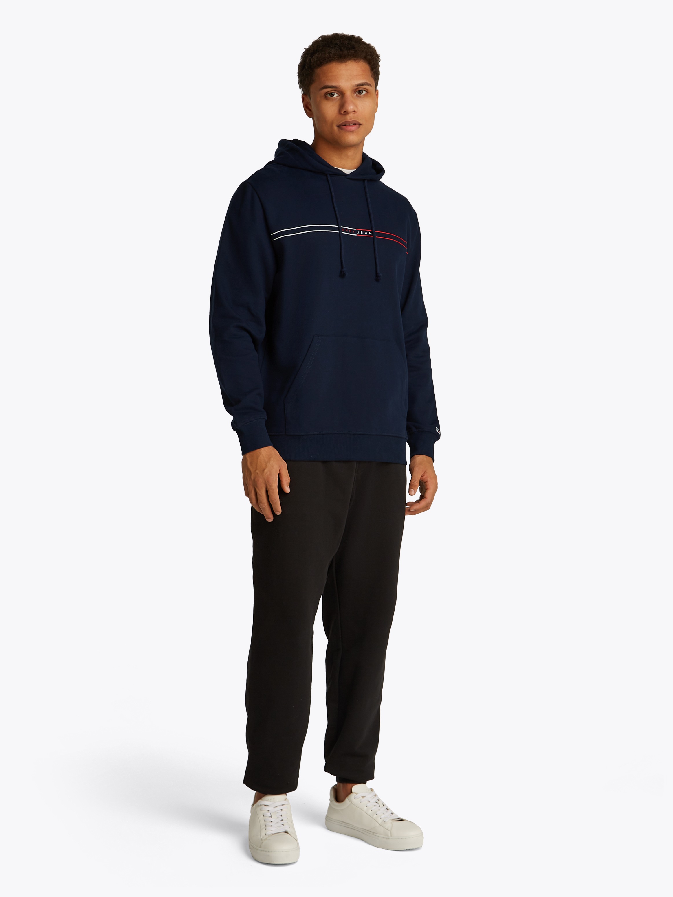 Thumbnail - Tommy Jeans Kapuzensweatshirt "TJM REG ENTRY GRAPHIC HOODIE EXT", mit mehrfarbigen Print