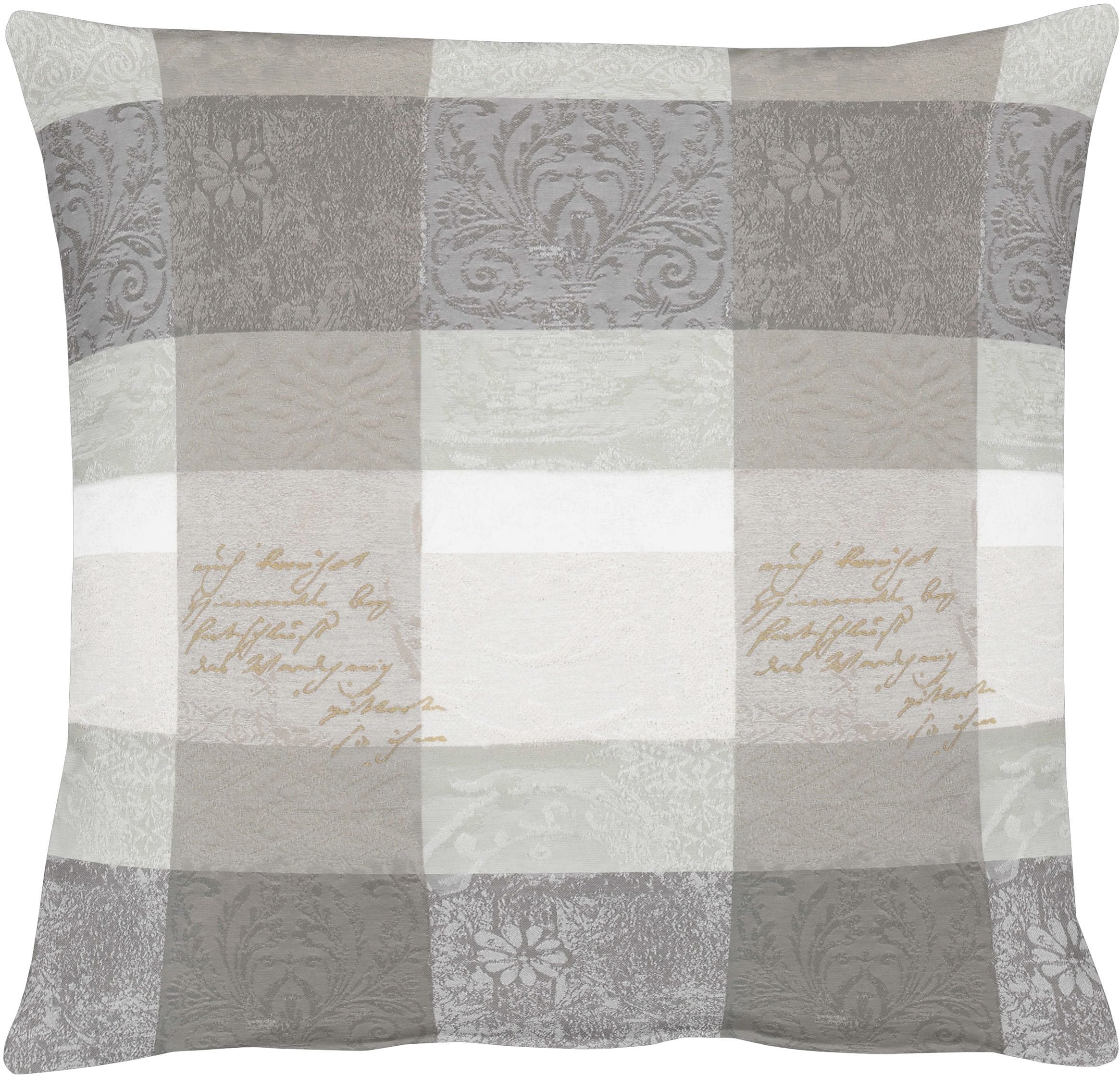 APELT Dekokissen "3042 Zeitlos elegantes Jacquardmotiv" Kissenhülle ohne Fü günstig online kaufen